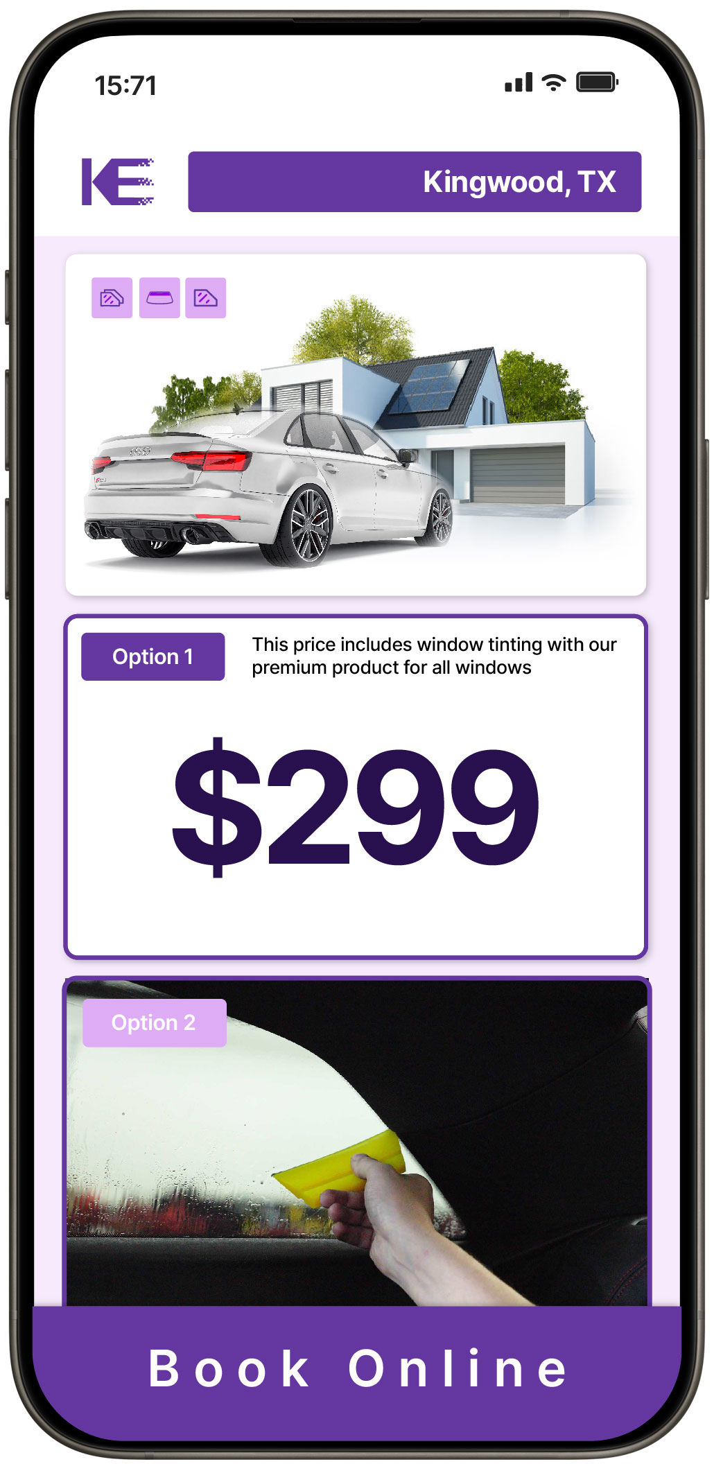 View Competitive Window Tinting Prices in Kingwood, Texas