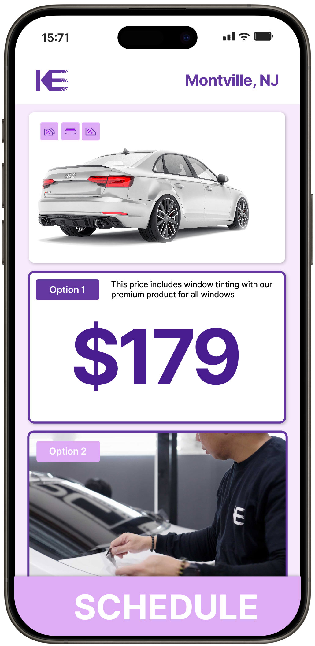View Affordable Car Window Tinting Prices in Montville, New Jersey