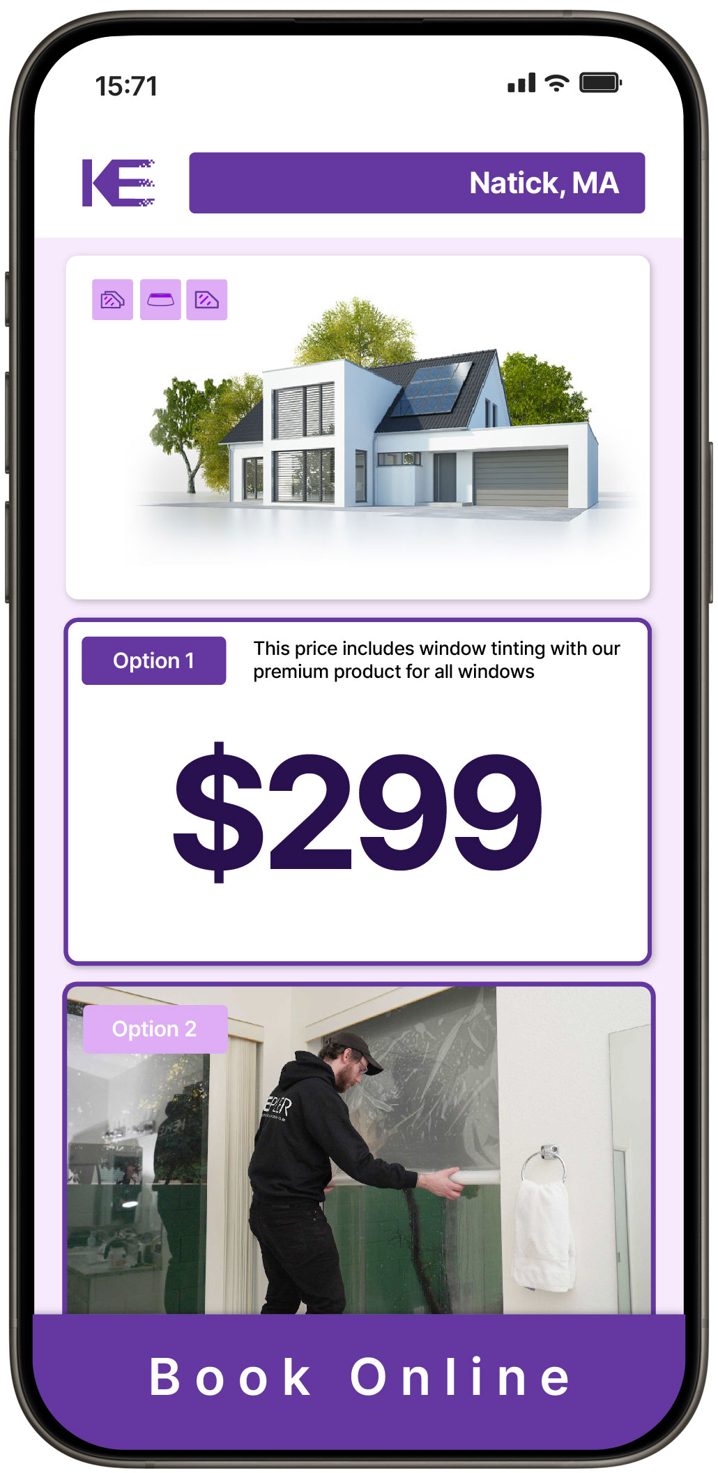 View Affordable Home Window Tinting Prices in Natick, Massachusetts