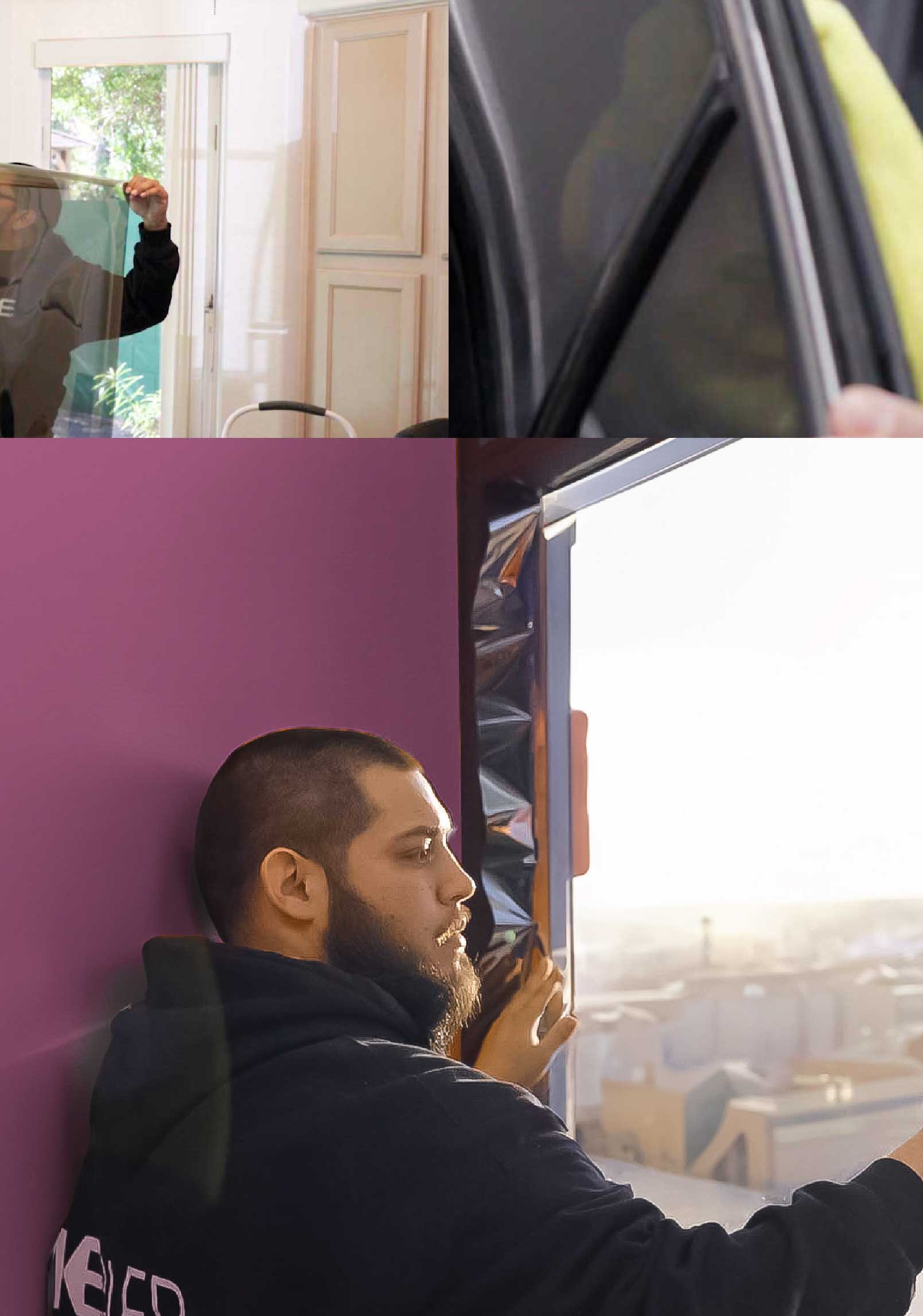 Kepler Specialist Installing Security Window Film in Streamwood Illinois