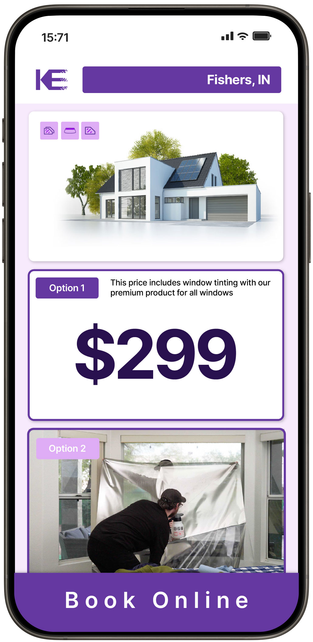 View Reasonable Home Window Tinting Prices in Fishers, Indiana