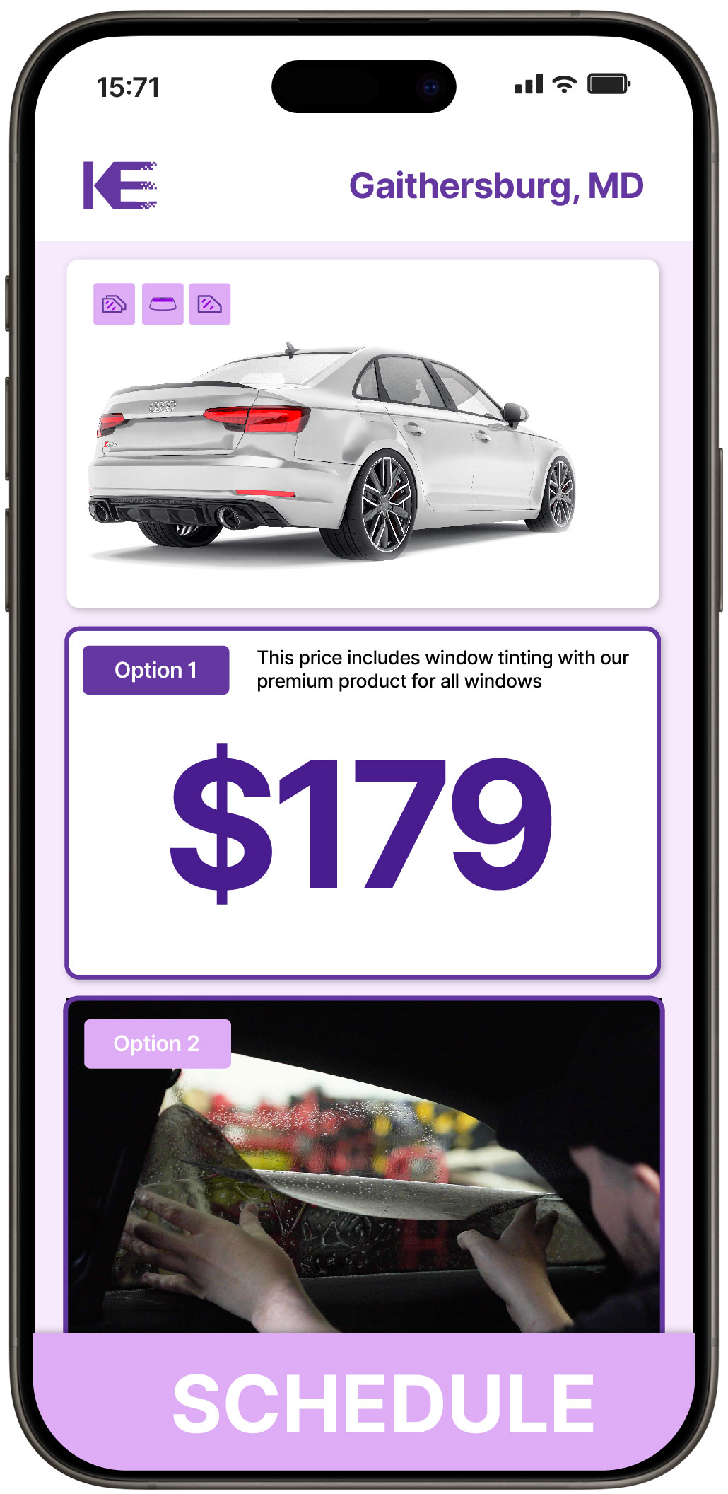 View Affordable Car Window Tinting Costs in Gaithersburg, Maryland