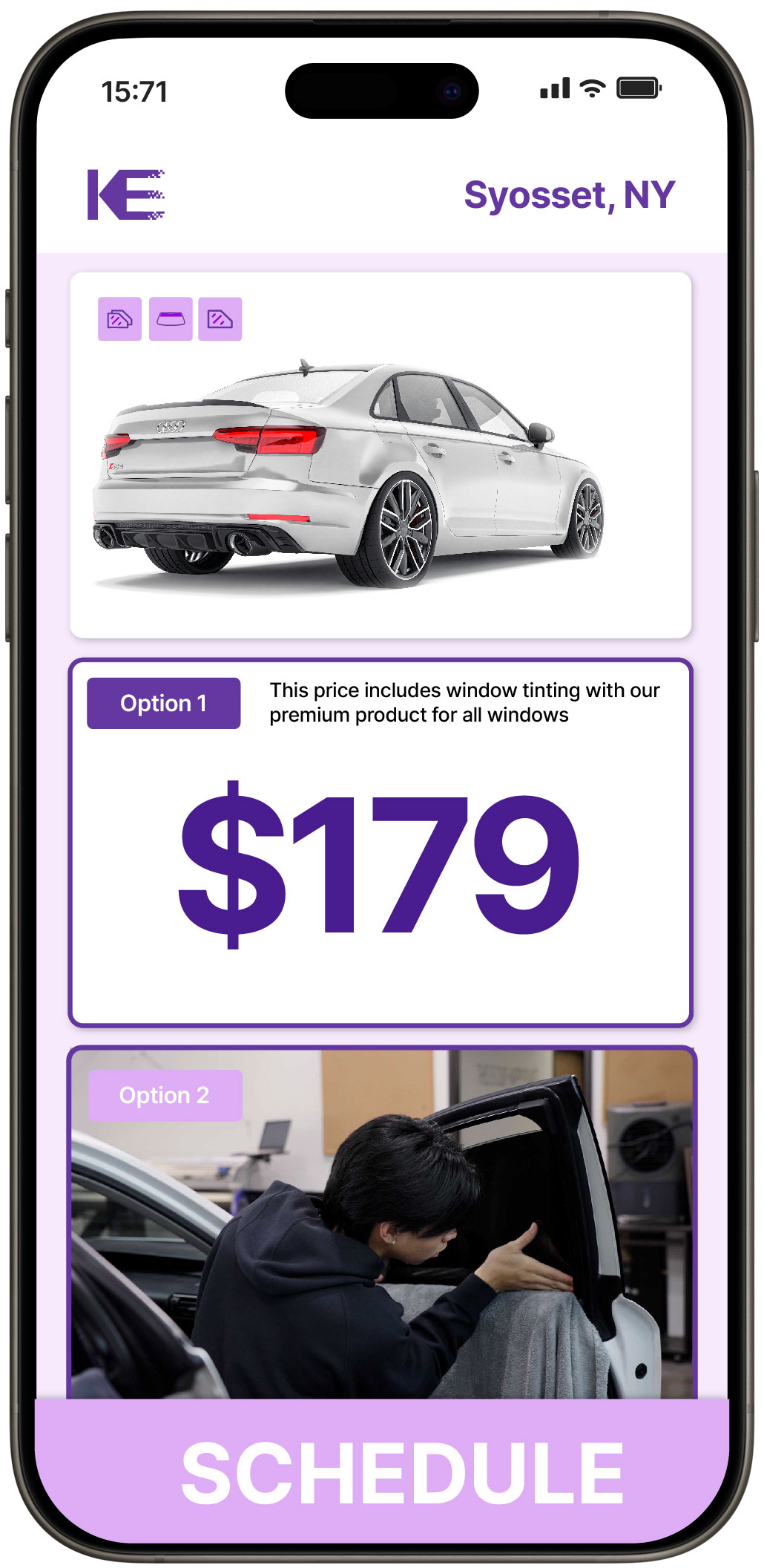 View Competitive Car Window Tinting Costs in Syosset, New York
