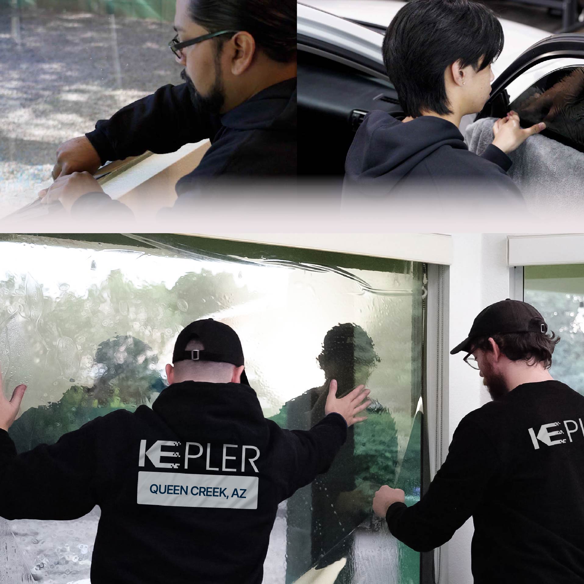 Kepler Specialist Performing Commercial Window Tinting in Queen Creek Queen Creek