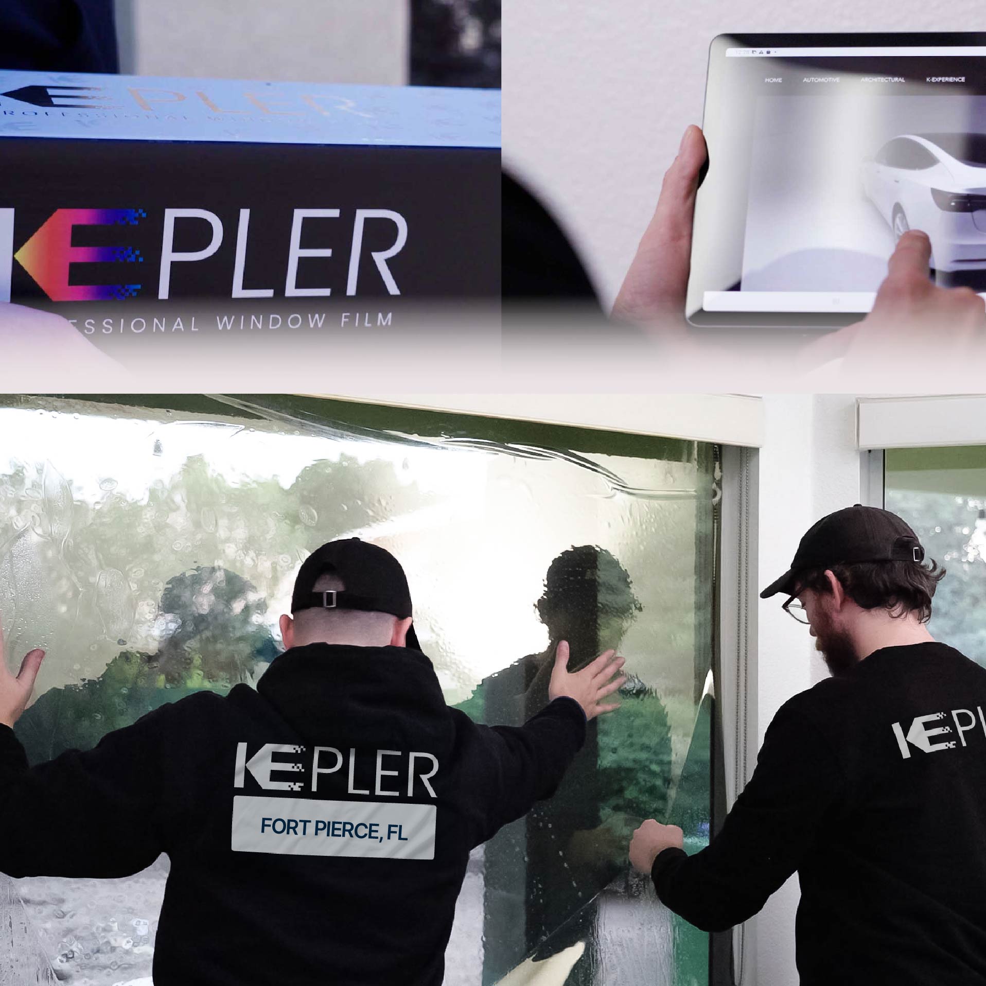 Kepler Specialist Performing Commercial Window Tinting in Fort Pierce Fort Pierce