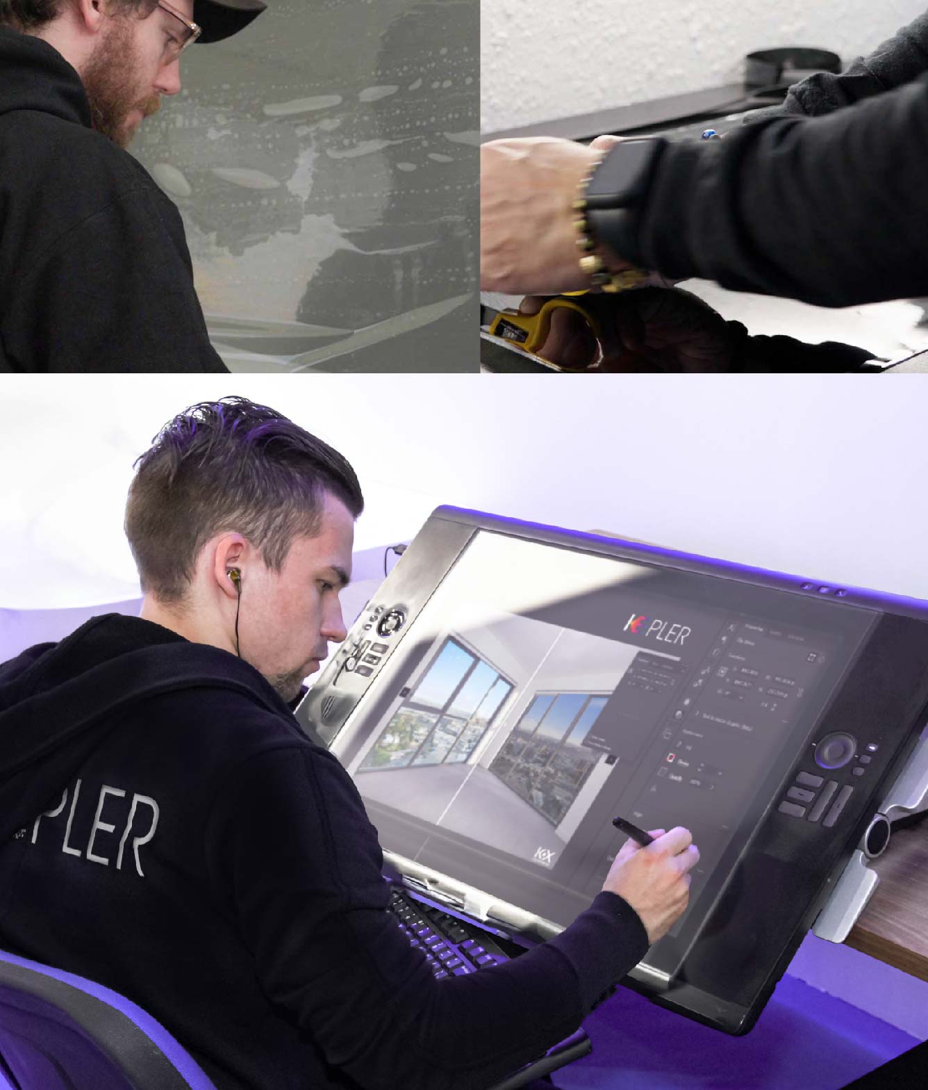 Kepler Specialist Performing Commercial Window Tinting in Ventura Ventura