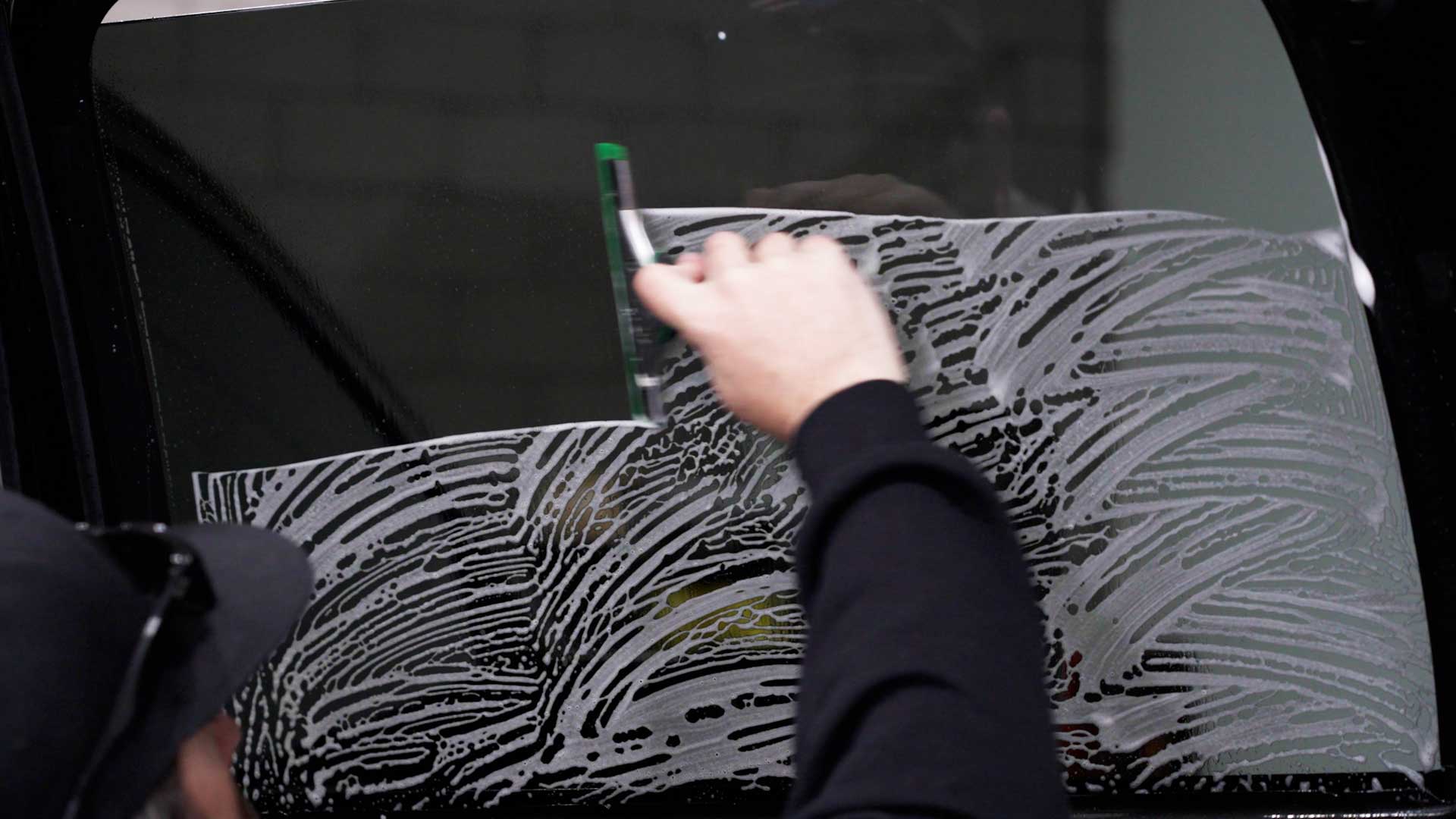Expert Tesla Window Tinting preparation in North Fort Myers