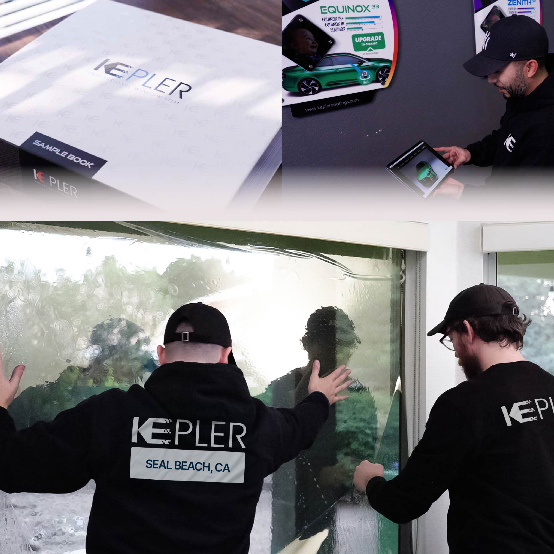Kepler Specialist Performing Commercial Window Tinting in Seal Beach Seal Beach