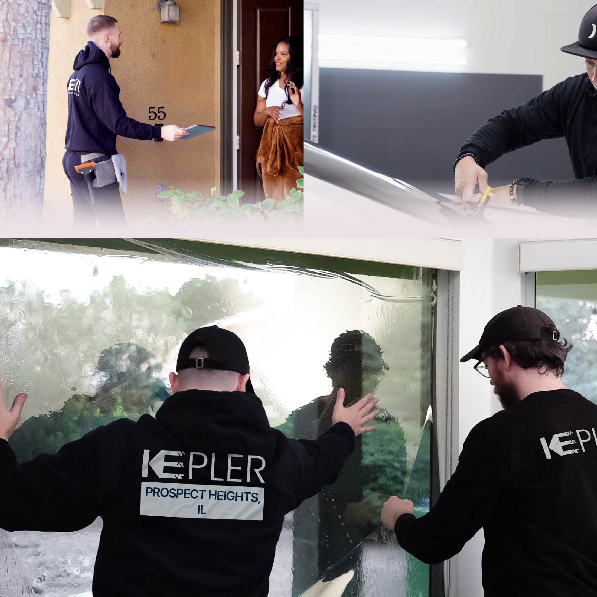 Kepler Specialist Performing Commercial Window Tinting in Prospect Heights Prospect Heights