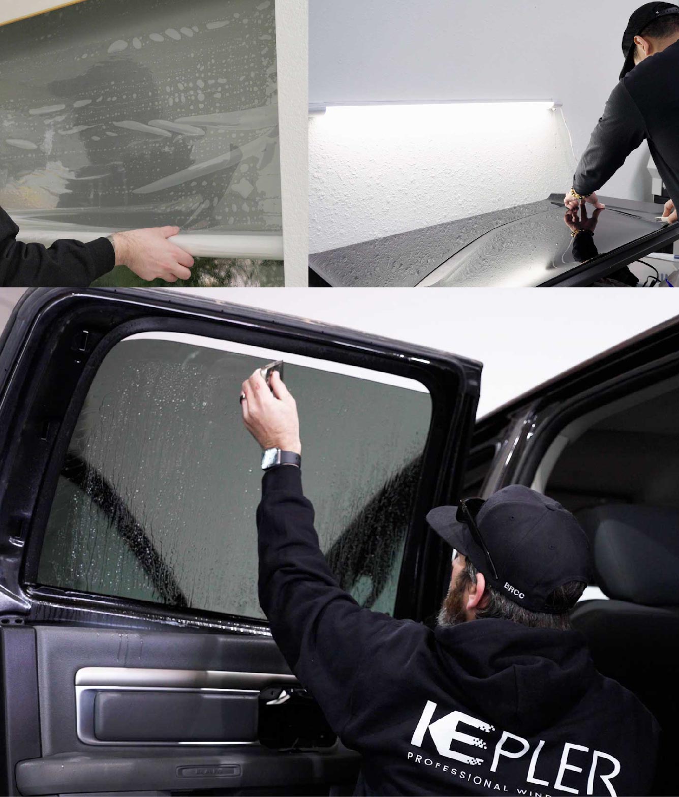 Kepler Window Tinting Specialists at Work in Ridgecrest, California