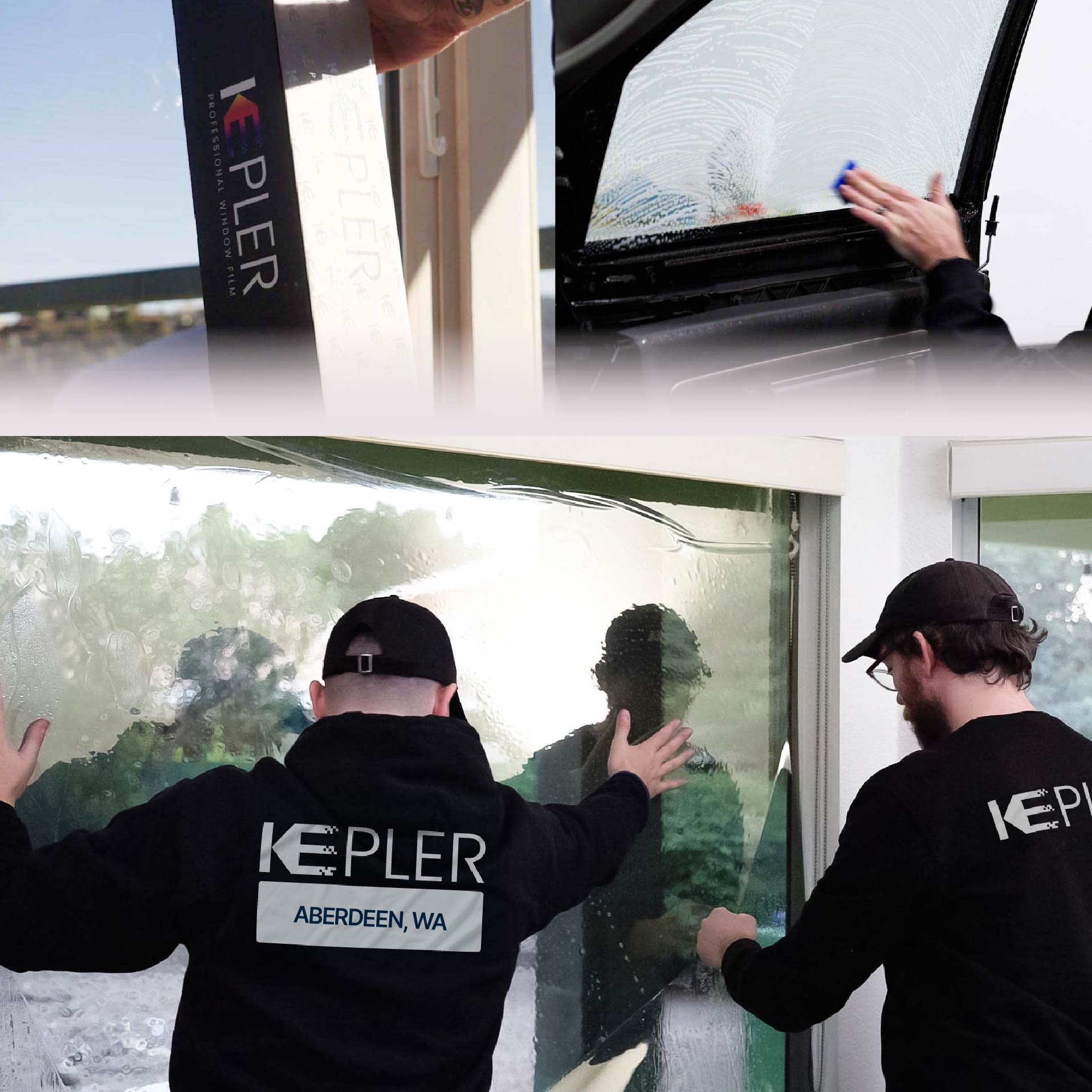 Kepler Specialist Performing Commercial Window Tinting in Aberdeen Aberdeen