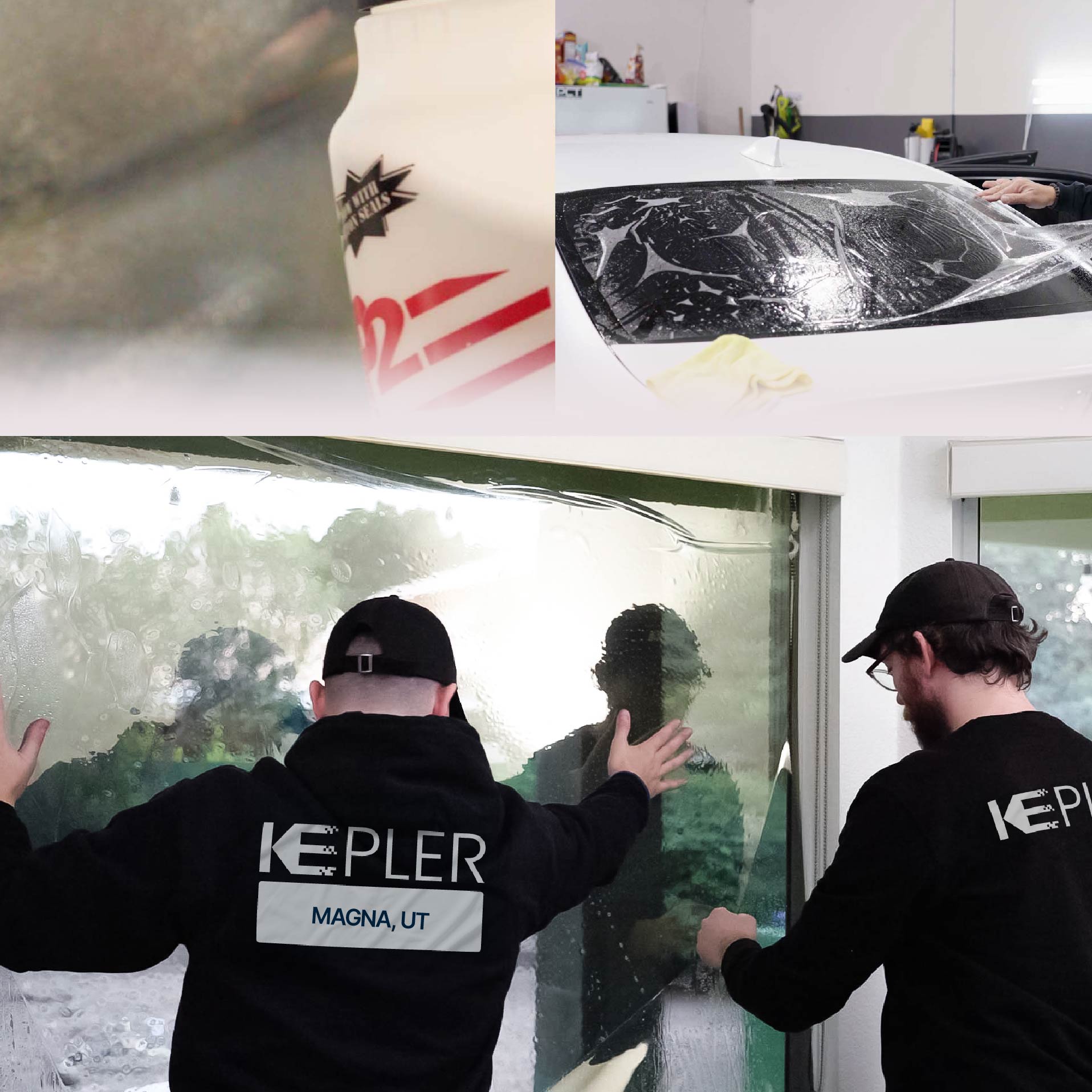 Kepler Specialist Performing Commercial Window Tinting in Magna Magna