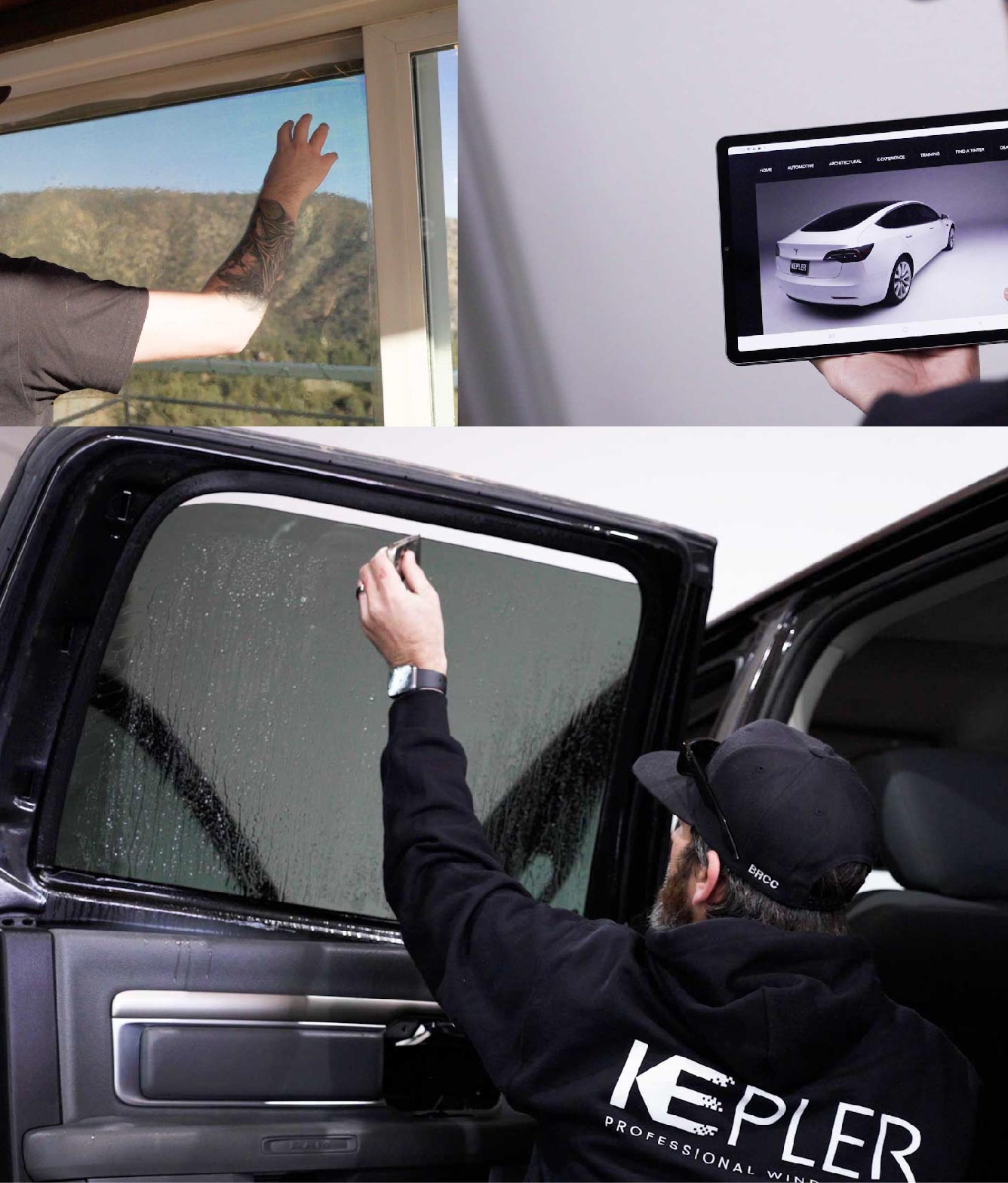 Kepler Window Tinting Specialists at Work in Imperial Beach, California