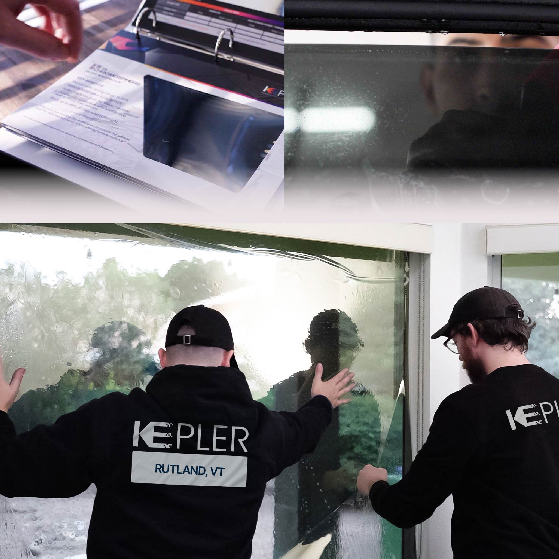Kepler Specialist Performing Commercial Window Tinting in Rutland Rutland