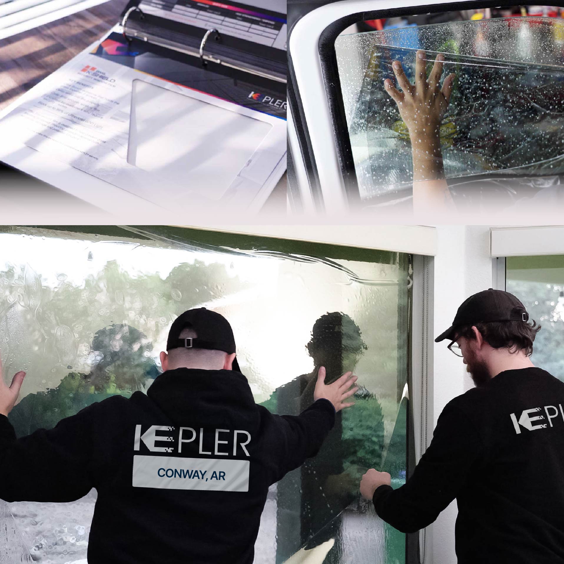 Kepler Specialist Performing Commercial Window Tinting in Conway Conway