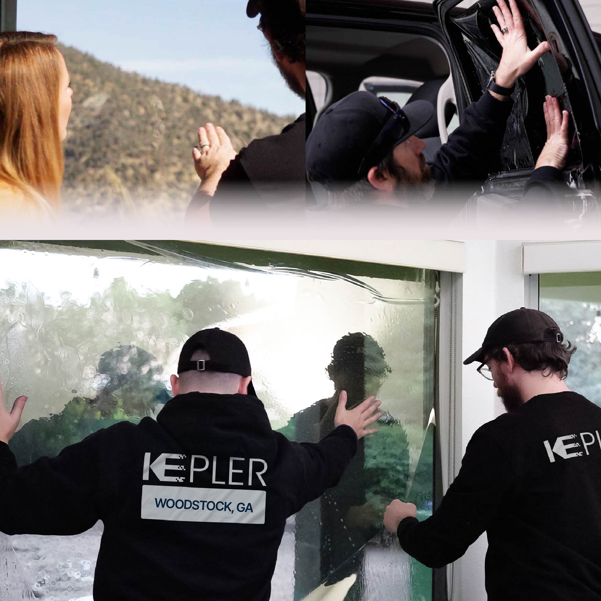 Kepler Specialist Performing Commercial Window Tinting in Woodstock Woodstock