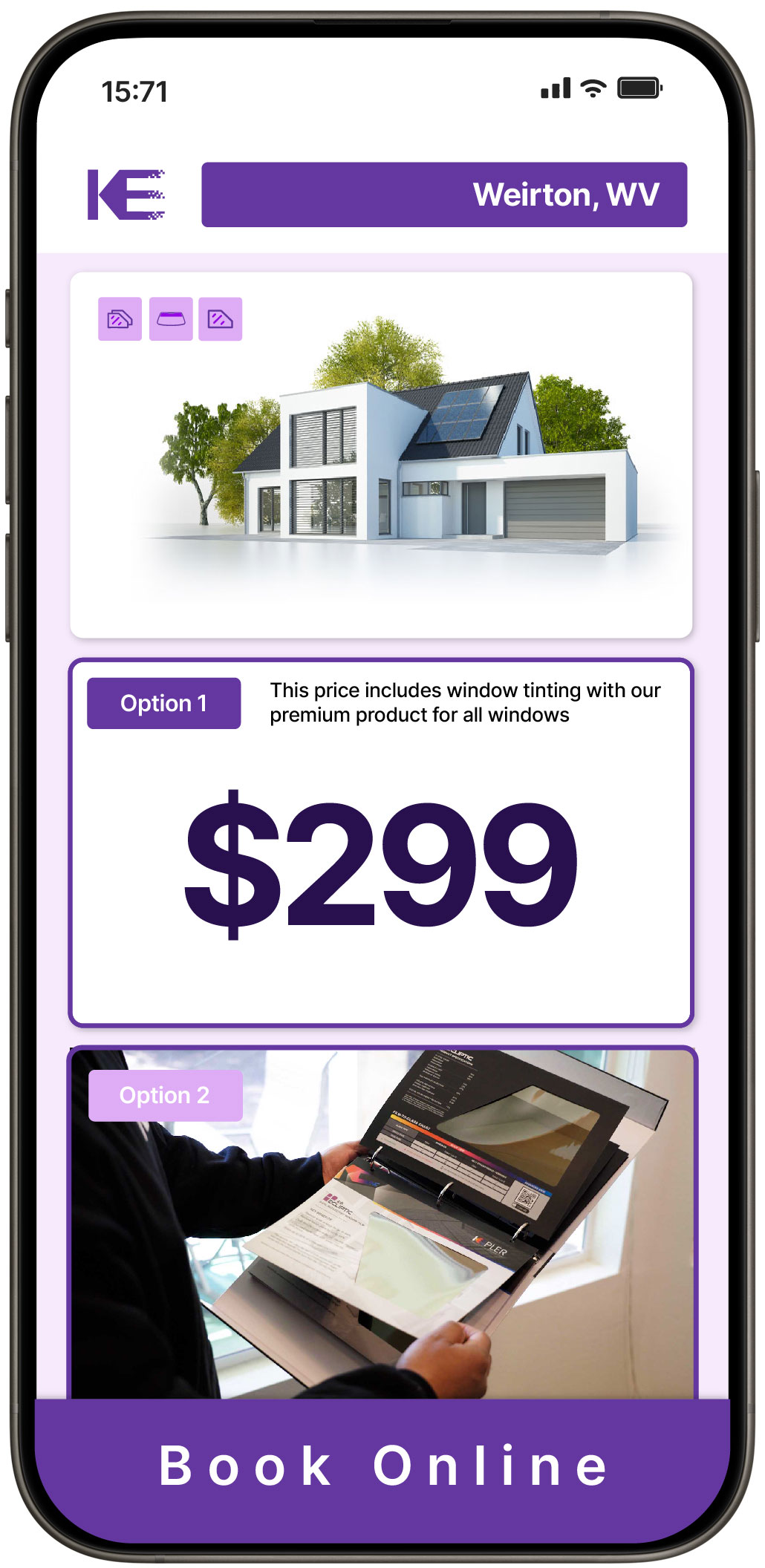 View Reasonable Home Window Tinting Costs in Weirton, West Virginia