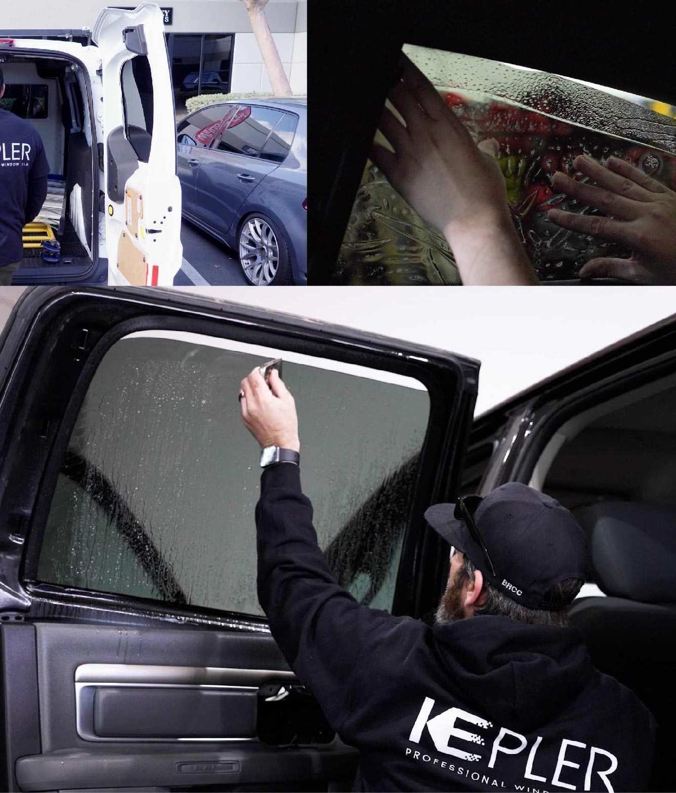 Kepler Window Tinting Specialists at Work in Indianola, Iowa
