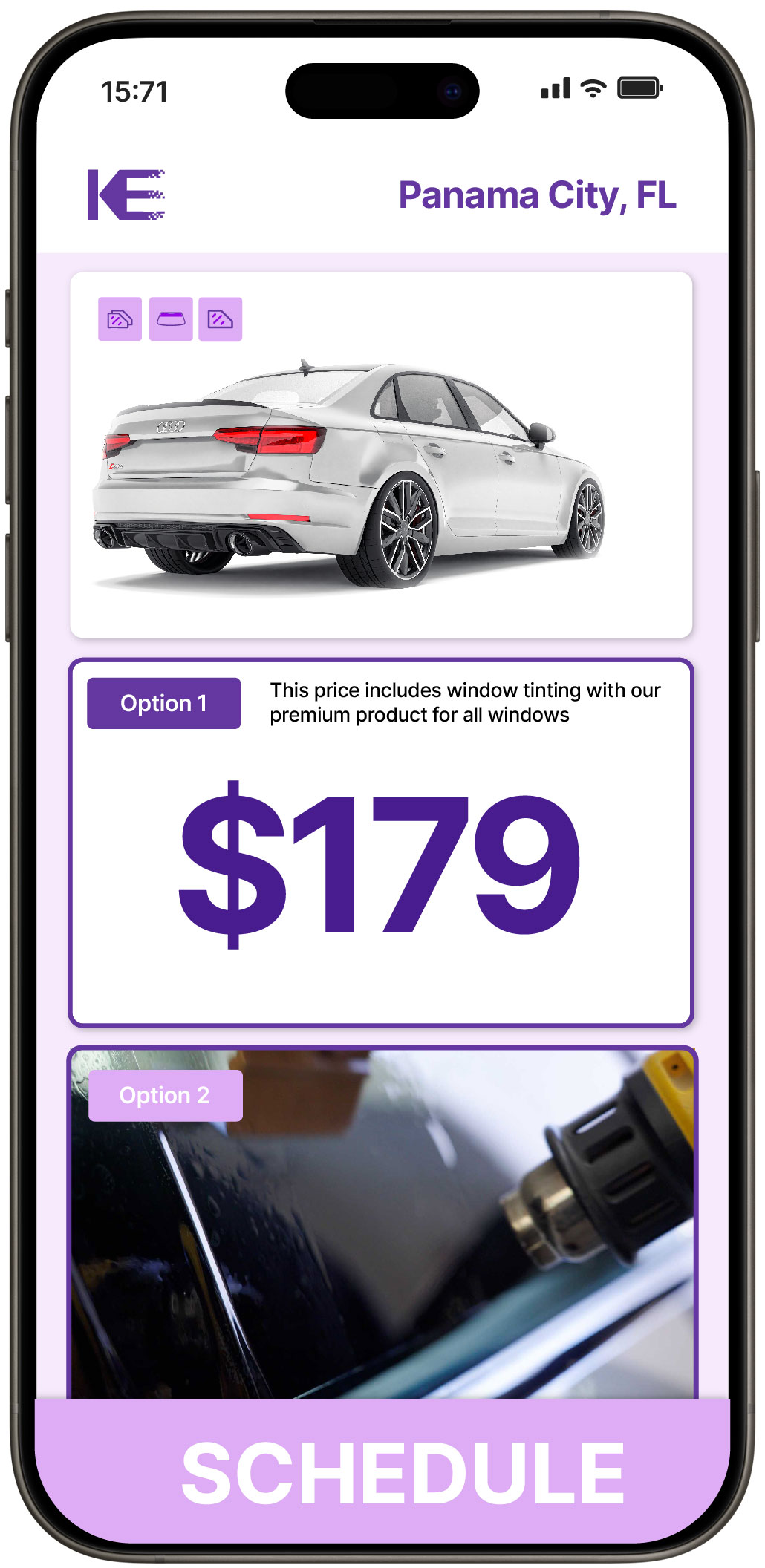 View Affordable Car Window Tinting Prices in Panama City, Florida