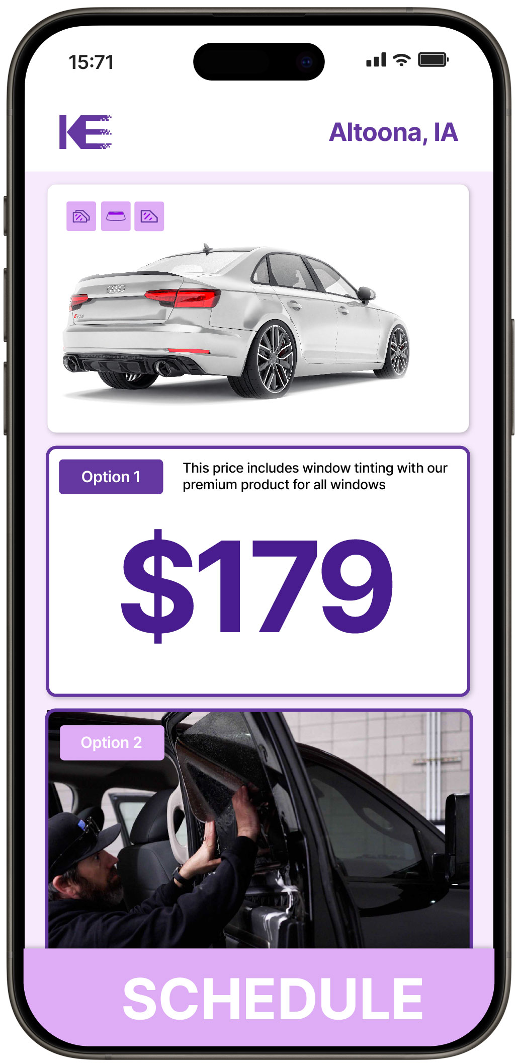 View Reasonable Car Window Tinting Costs in Altoona, Iowa