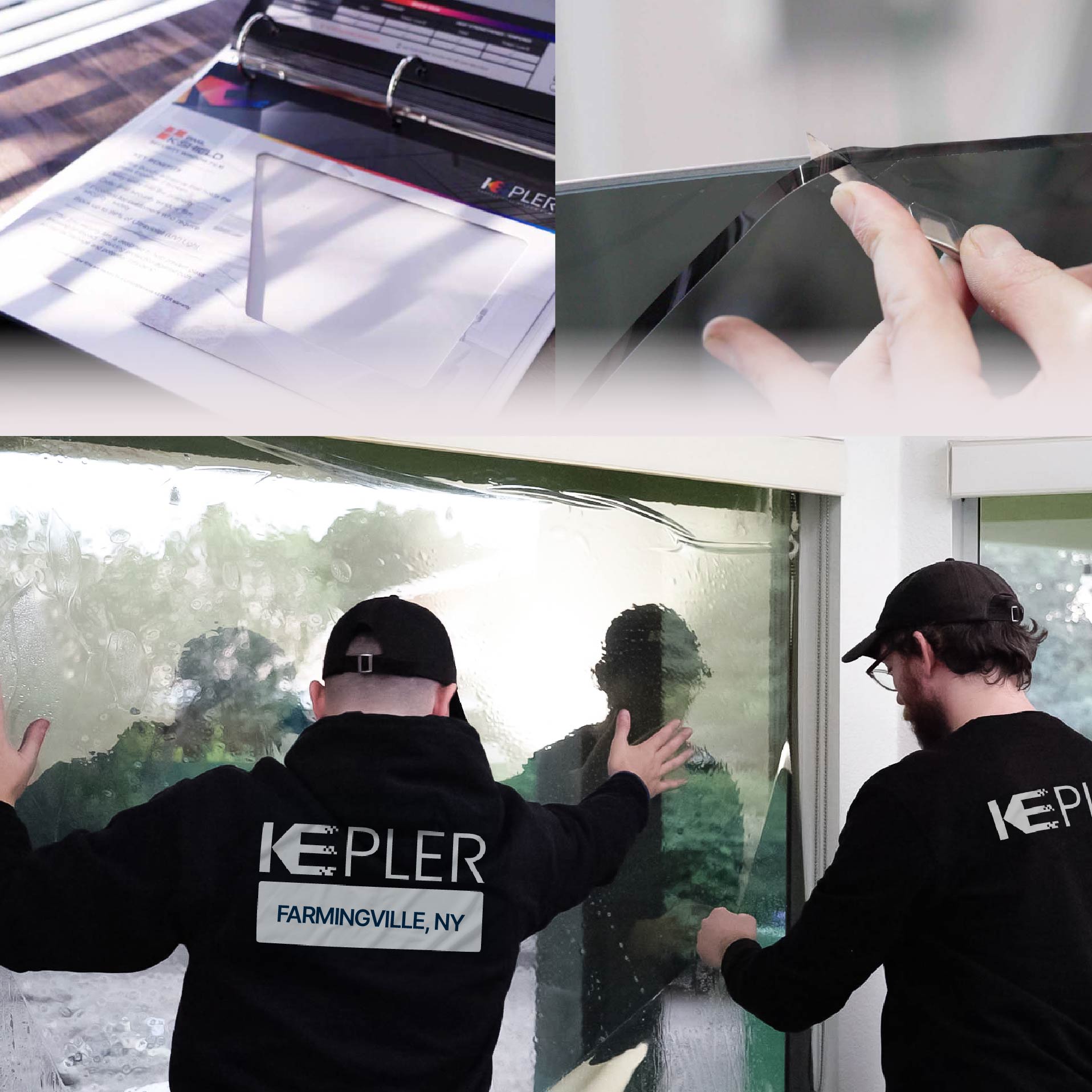 Kepler Specialist Performing Commercial Window Tinting in Farmingville Farmingville