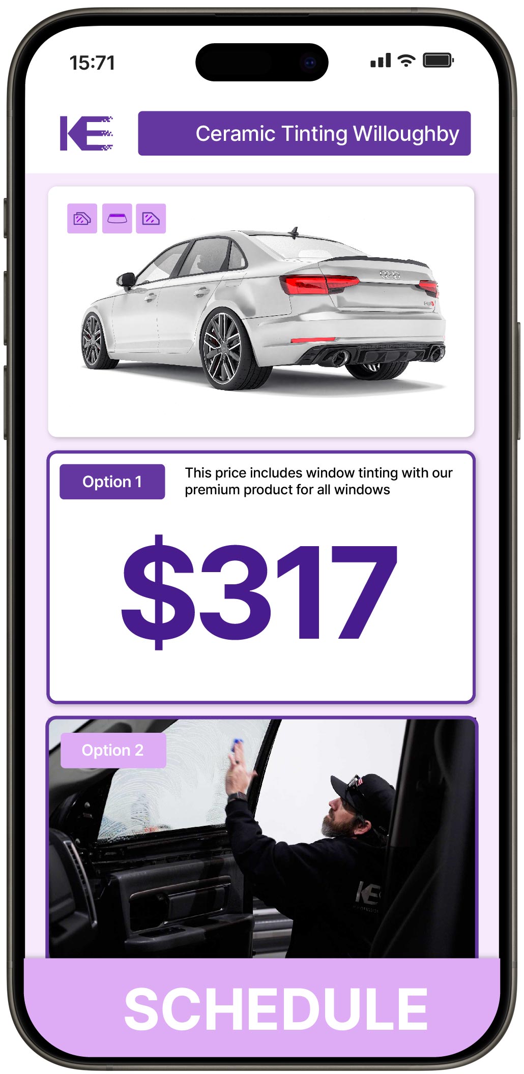 View Competitive Ceramic Window Tinting Prices in Willoughby, Ohio