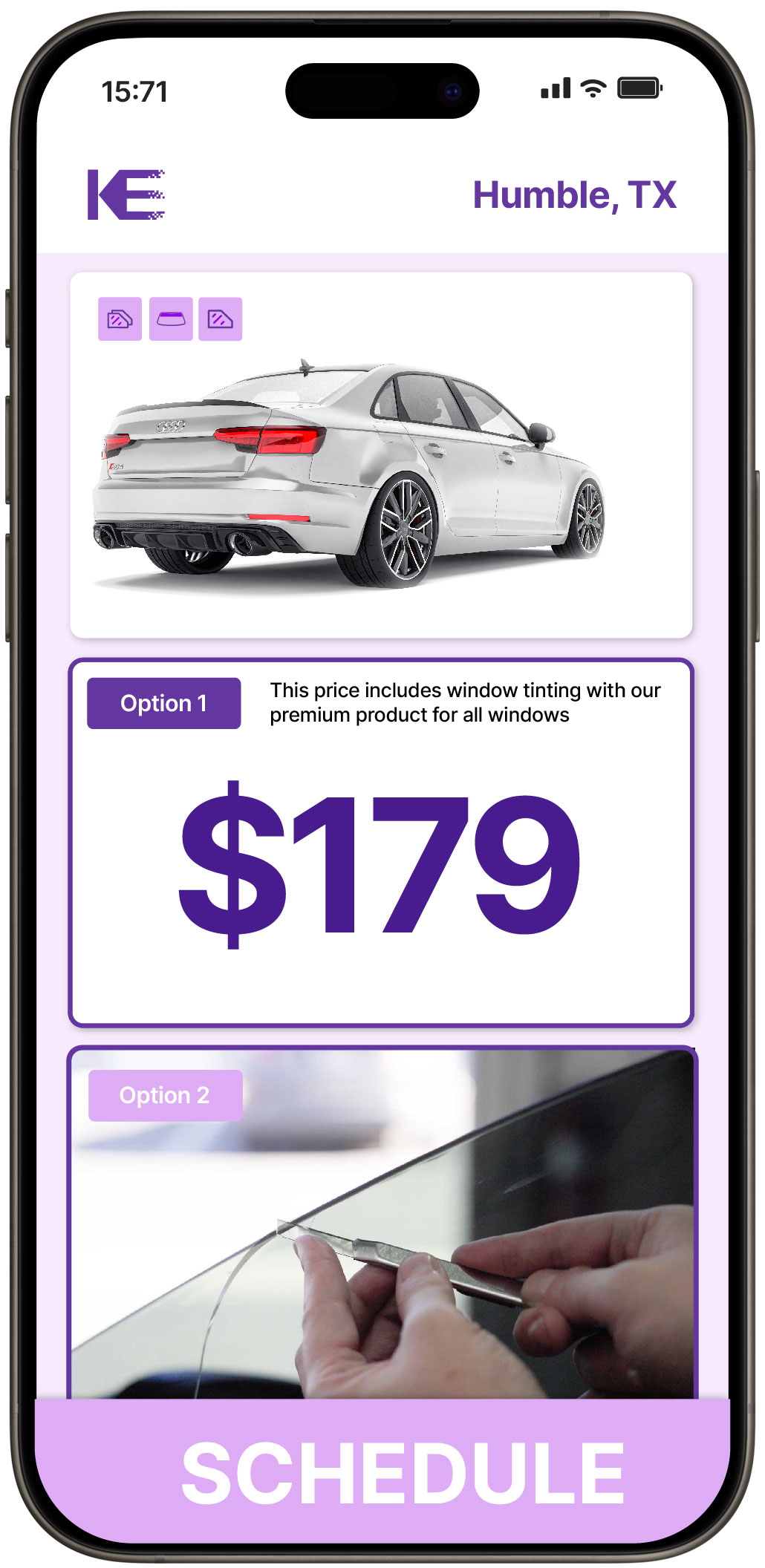View Reasonable Car Window Tinting Rates in Humble, Texas
