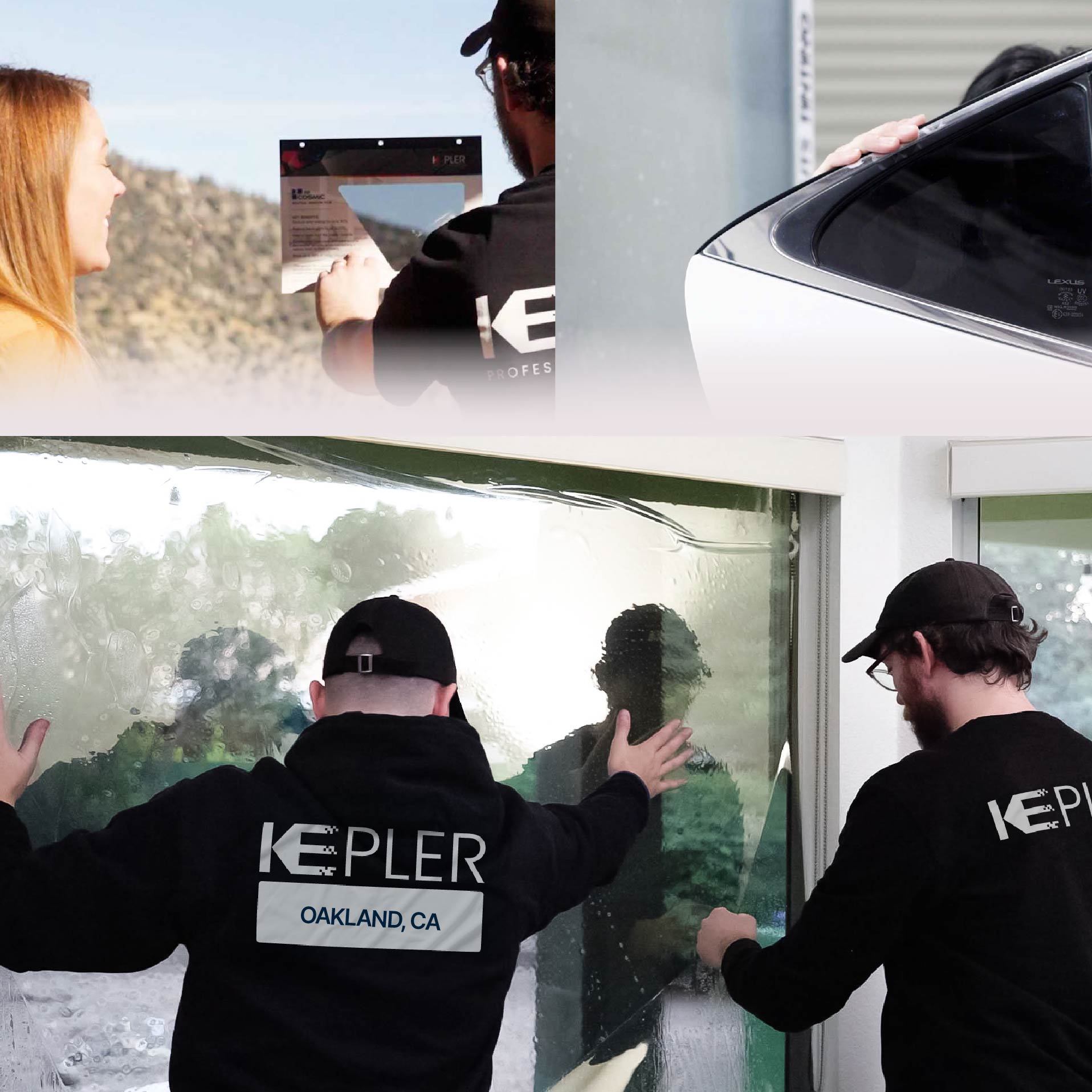 Kepler Specialist Performing Commercial Window Tinting in Oakland Oakland