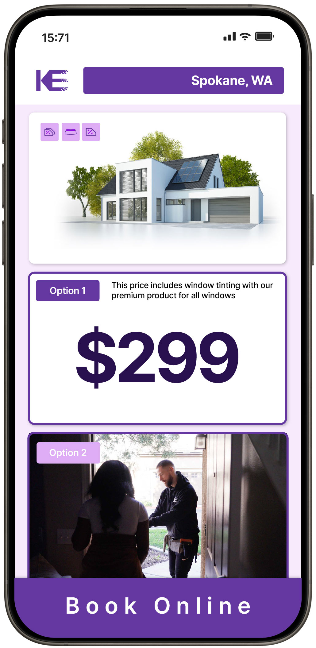 View Affordable Home Window Tinting Prices in Spokane, Washington
