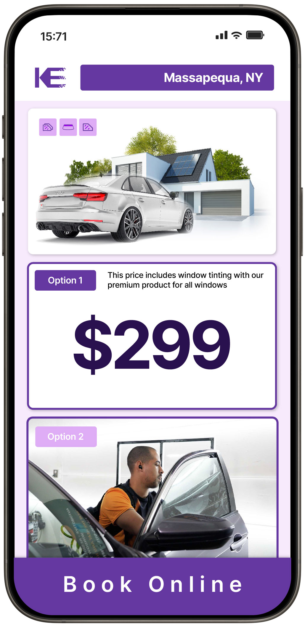 View Competitive Window Tinting Prices in Massapequa, New York