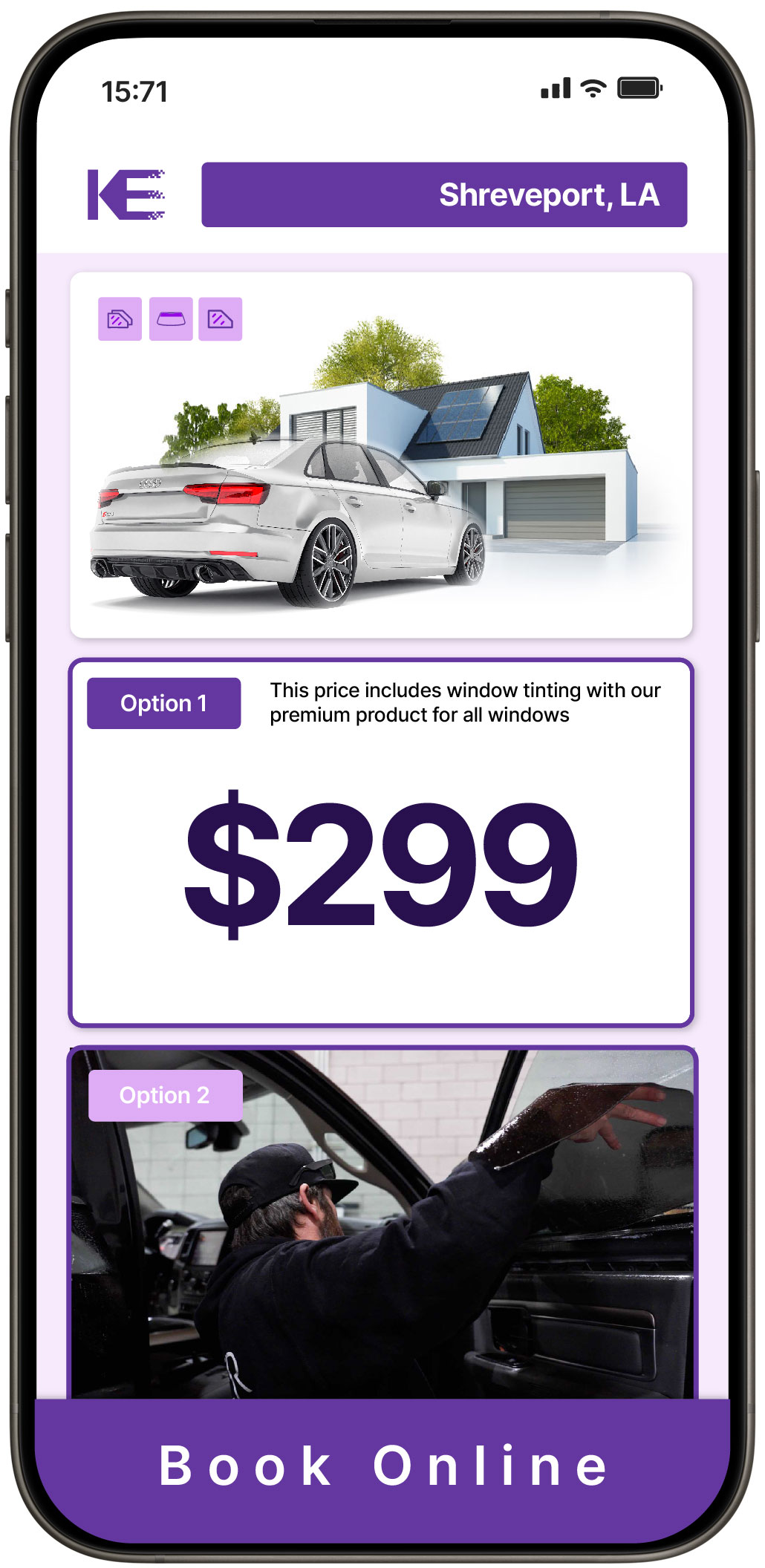 View Competitive Window Tinting Prices in Shreveport, Louisiana