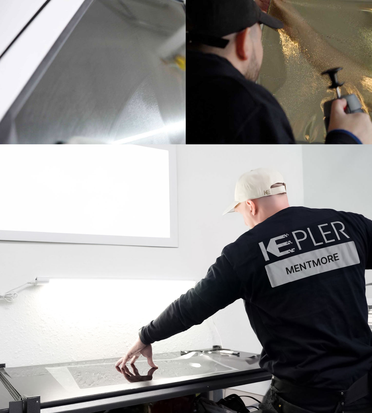 Window Tinting Specialist Cutting Film in Mentmore, New Mexico