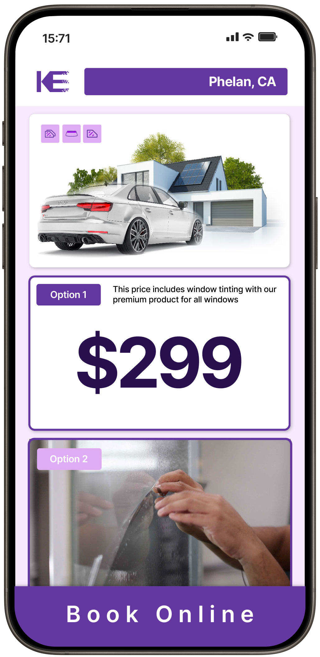 View Competitive Window Tinting Prices in Phelan, California