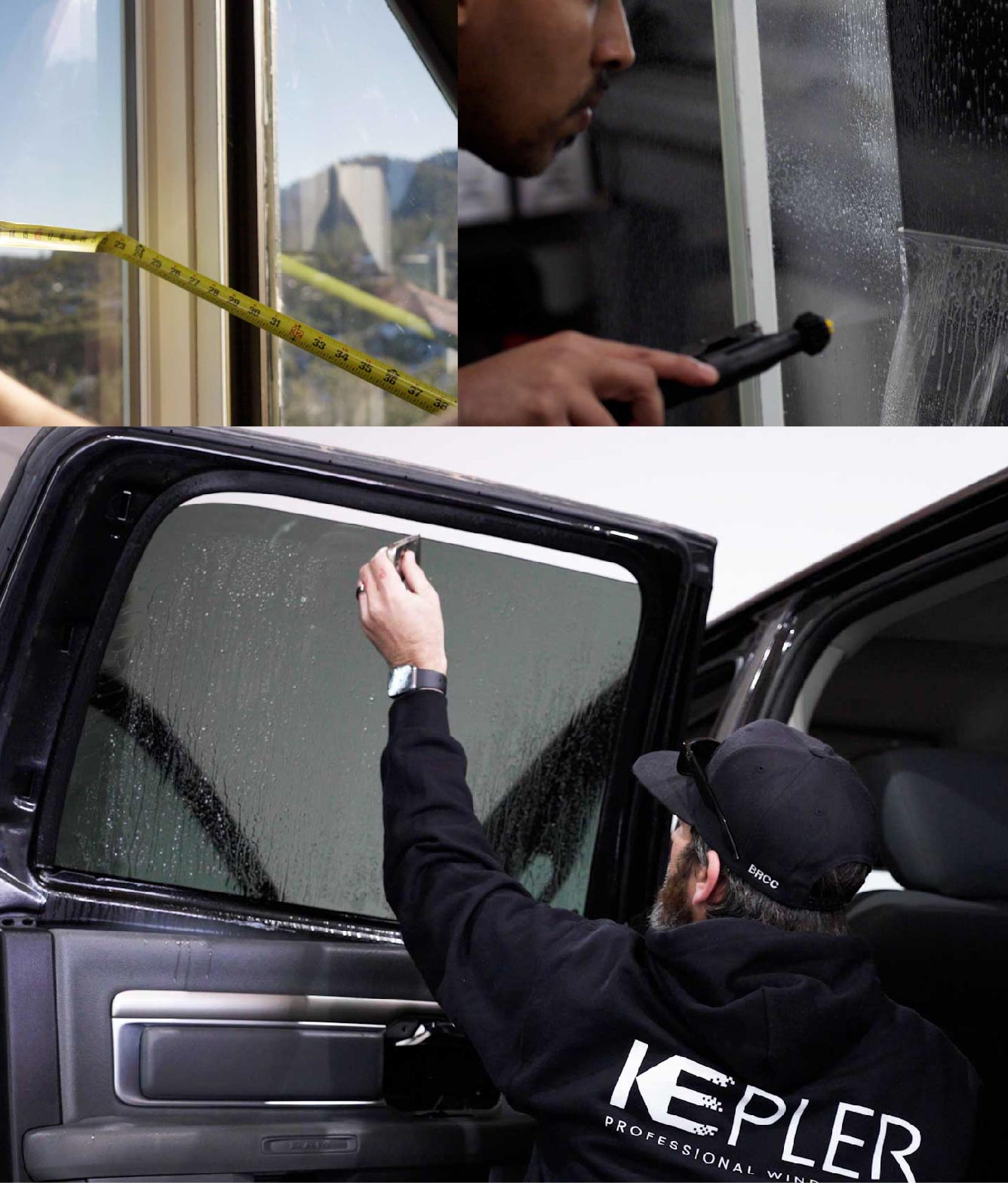Kepler Window Tinting Specialists at Work in Lebanon, Pennsylvania
