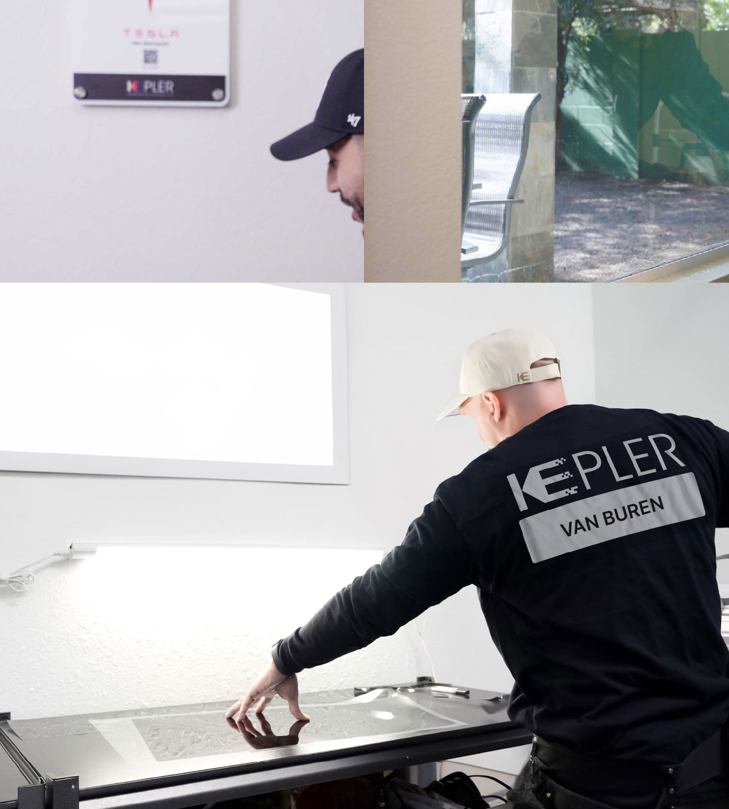 Window Tinting Specialist Cutting Film in Van Buren, Arkansas
