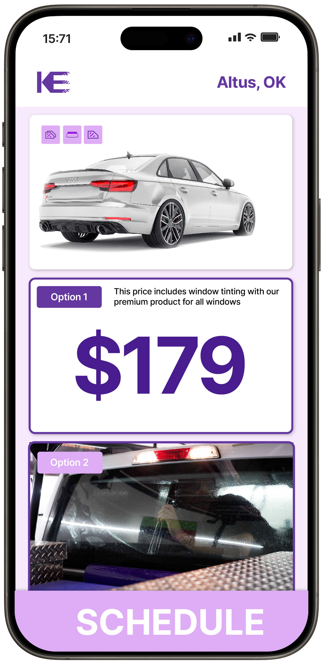 View Affordable Car Window Tinting Prices in Altus, Oklahoma
