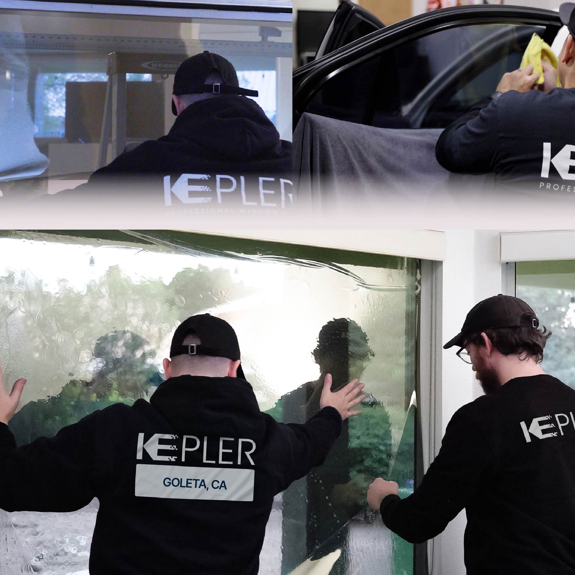Kepler Specialist Performing Commercial Window Tinting in Goleta Goleta