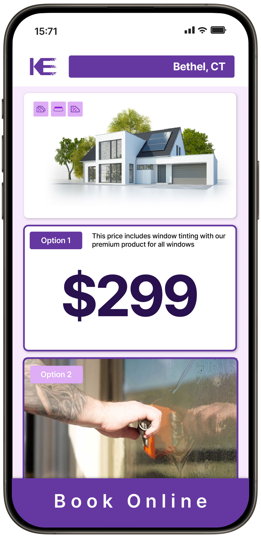 View Competitive Home Window Tinting Rates in Bethel, Connecticut