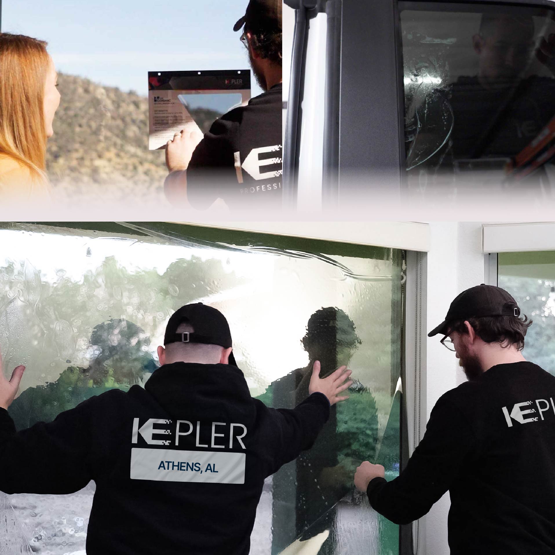 Kepler Specialist Performing Commercial Window Tinting in Athens Athens