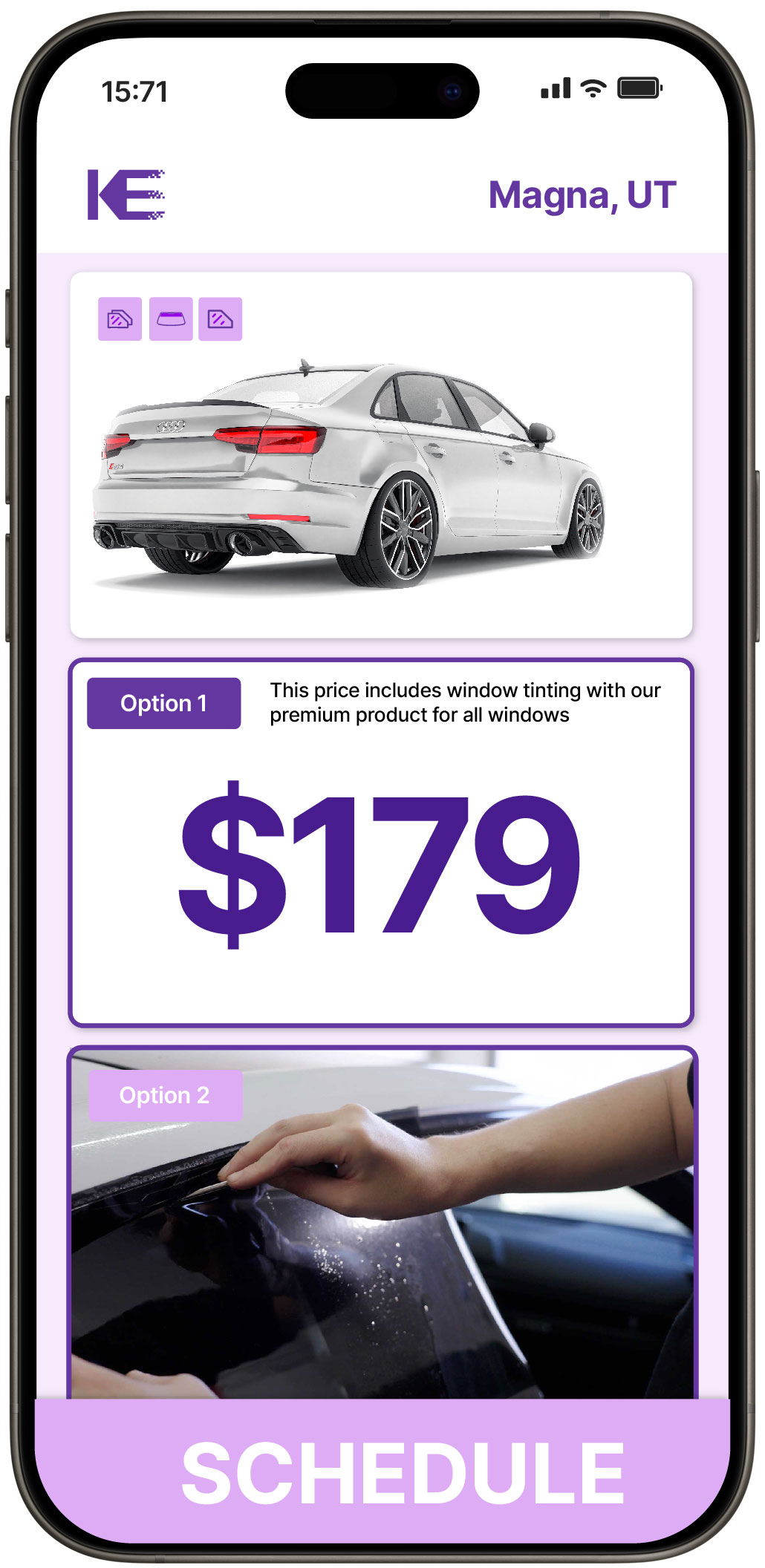 View Competitive Car Window Tinting Prices in Magna, Utah