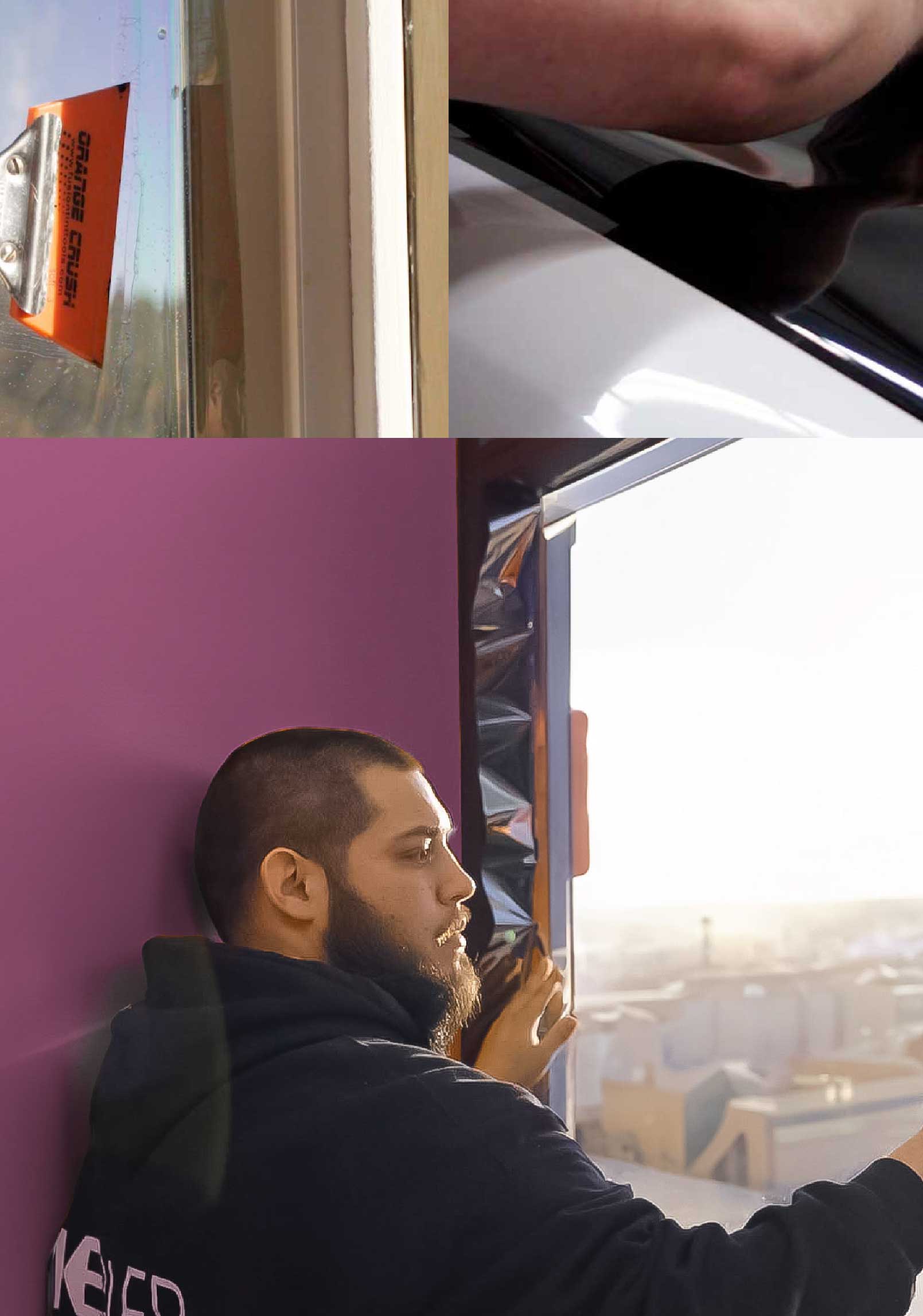 Kepler Specialist Installing Security Window Film in Garden City New York