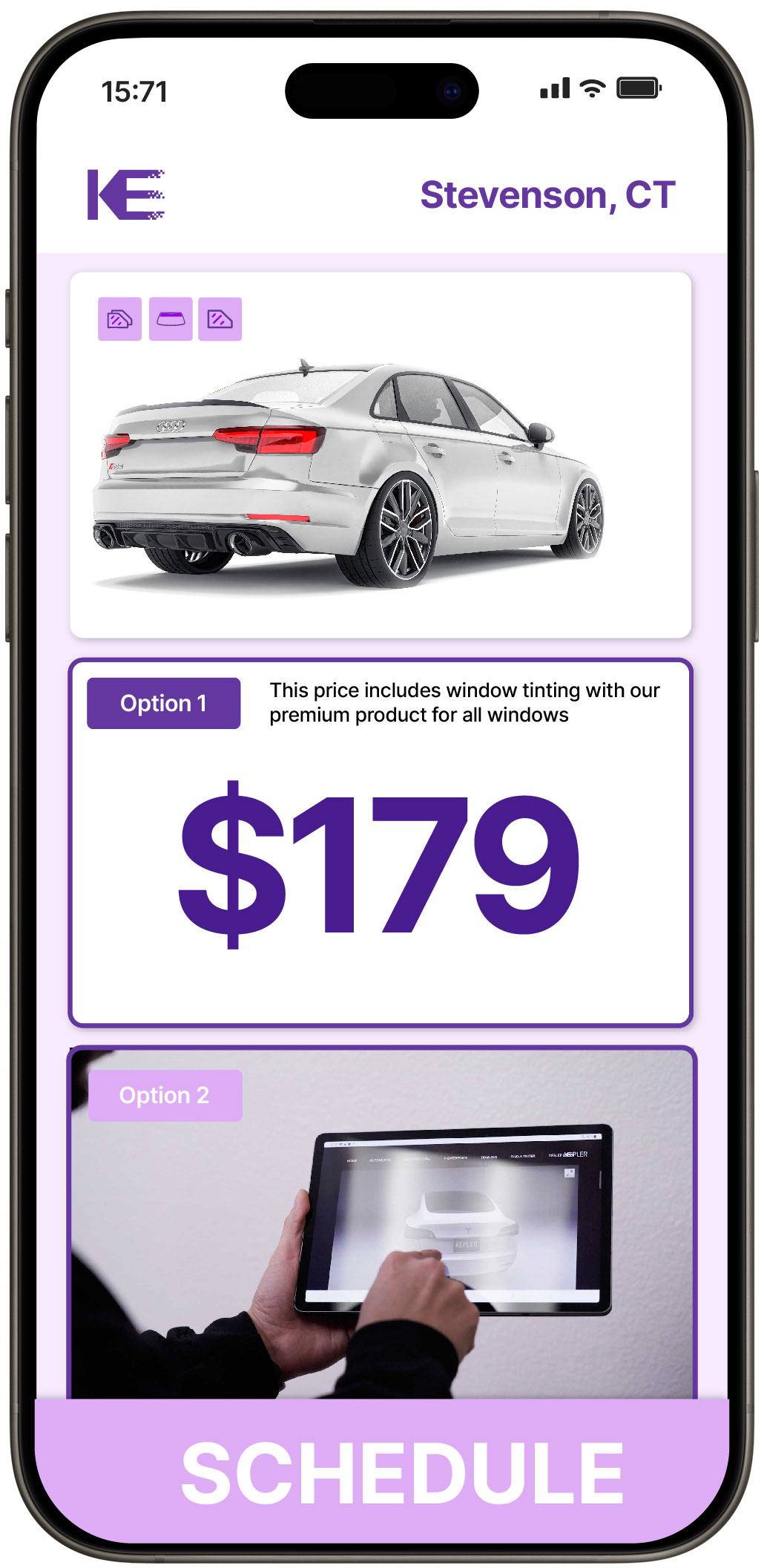View Reasonable Car Window Tinting Rates in Stevenson, Connecticut