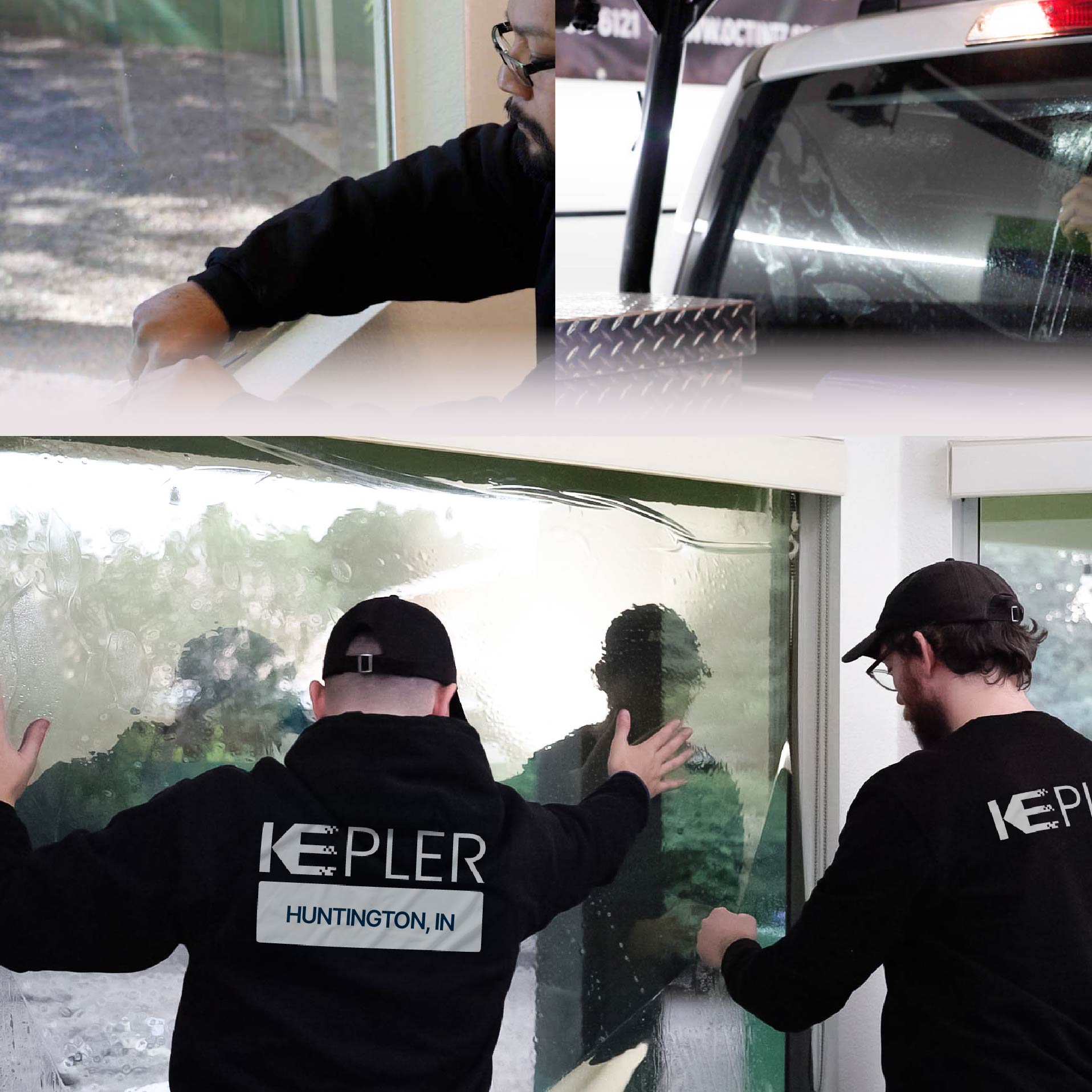 Kepler Specialist Performing Commercial Window Tinting in Huntington Huntington