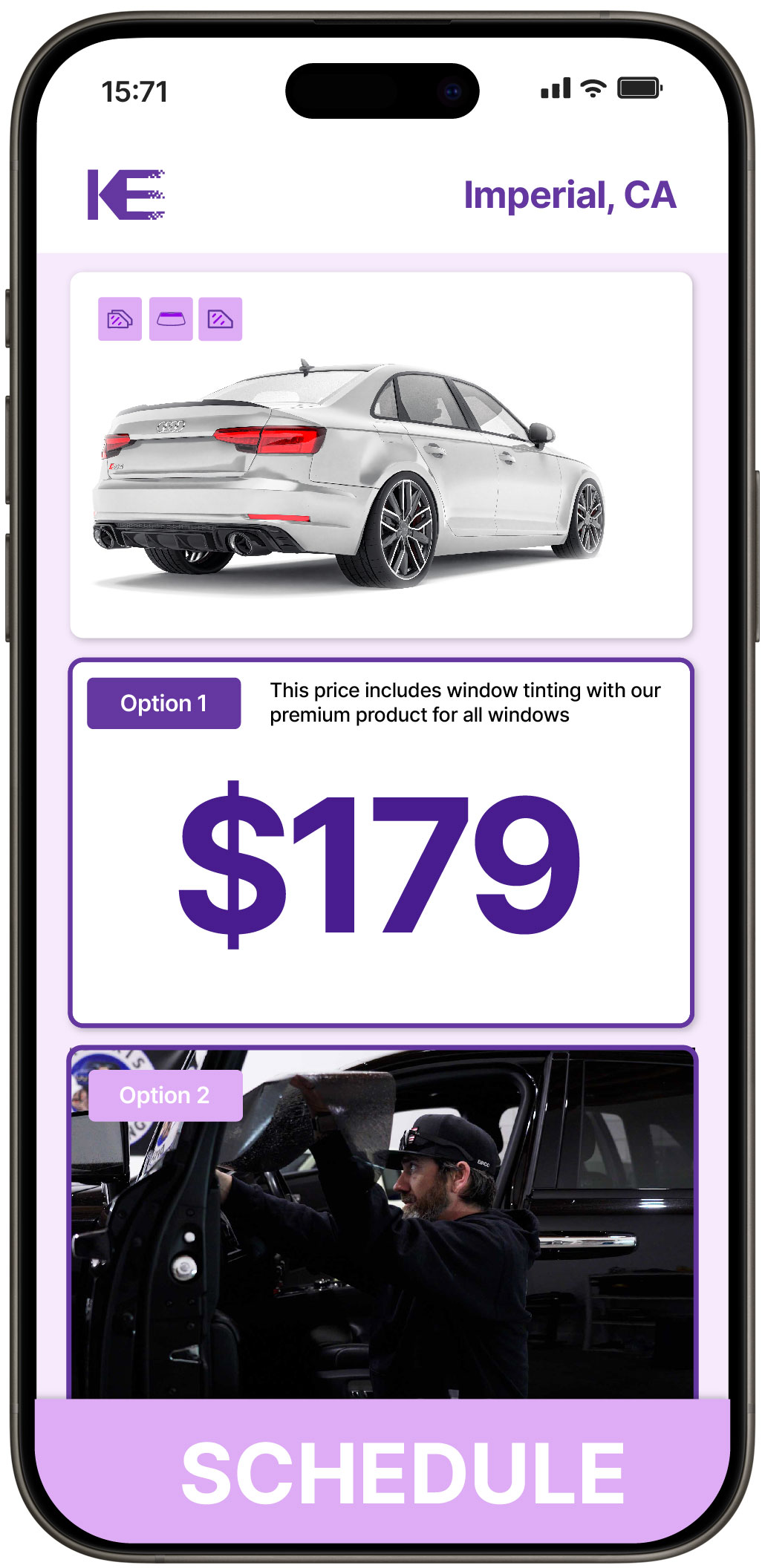 View Reasonable Car Window Tinting Costs in Imperial, California