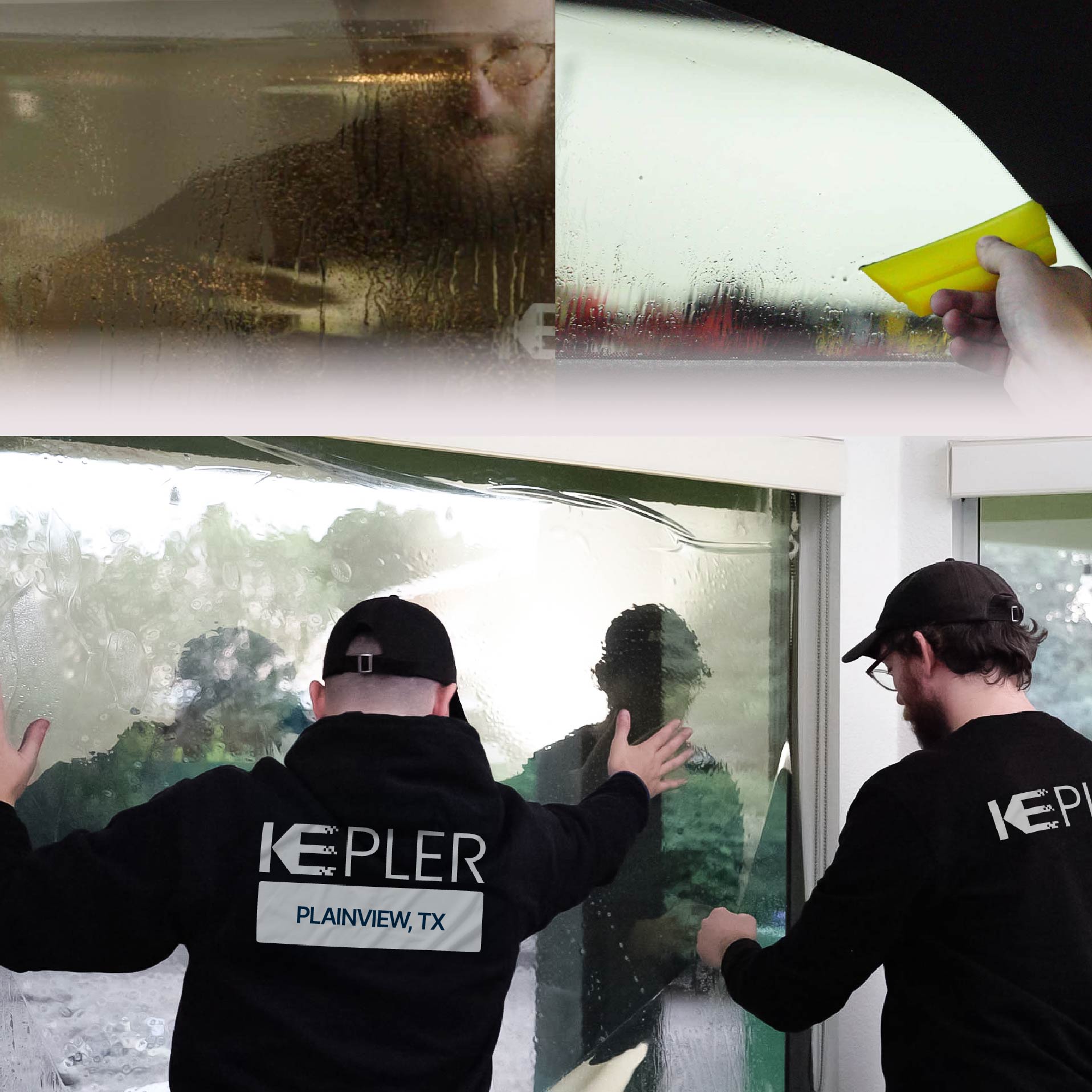 Kepler Specialist Performing Commercial Window Tinting in Plainview Plainview