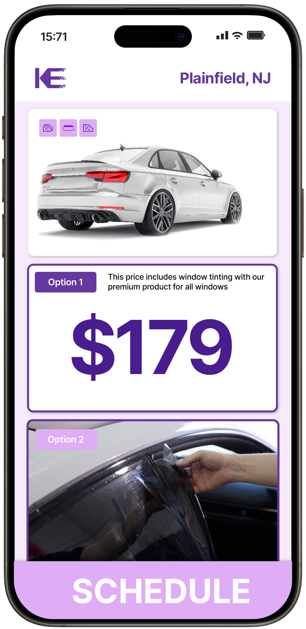 View Competitive Car Window Tinting Prices in Plainfield, New Jersey