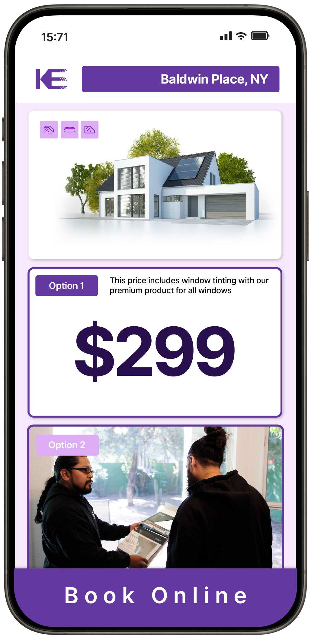 View Competitive Home Window Tinting Rates in Baldwin Place, New York