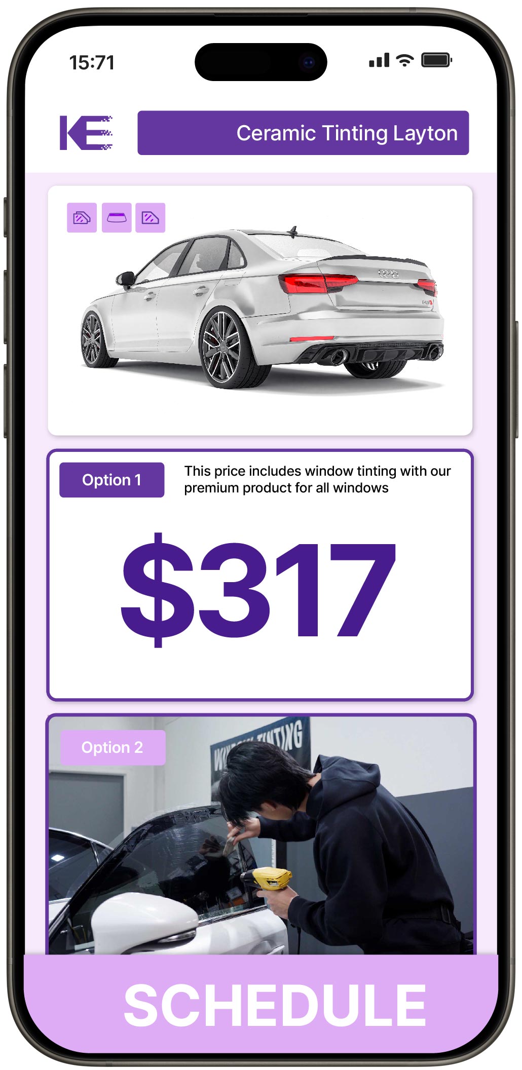 View Affordable Ceramic Window Tinting Prices in Layton, Utah