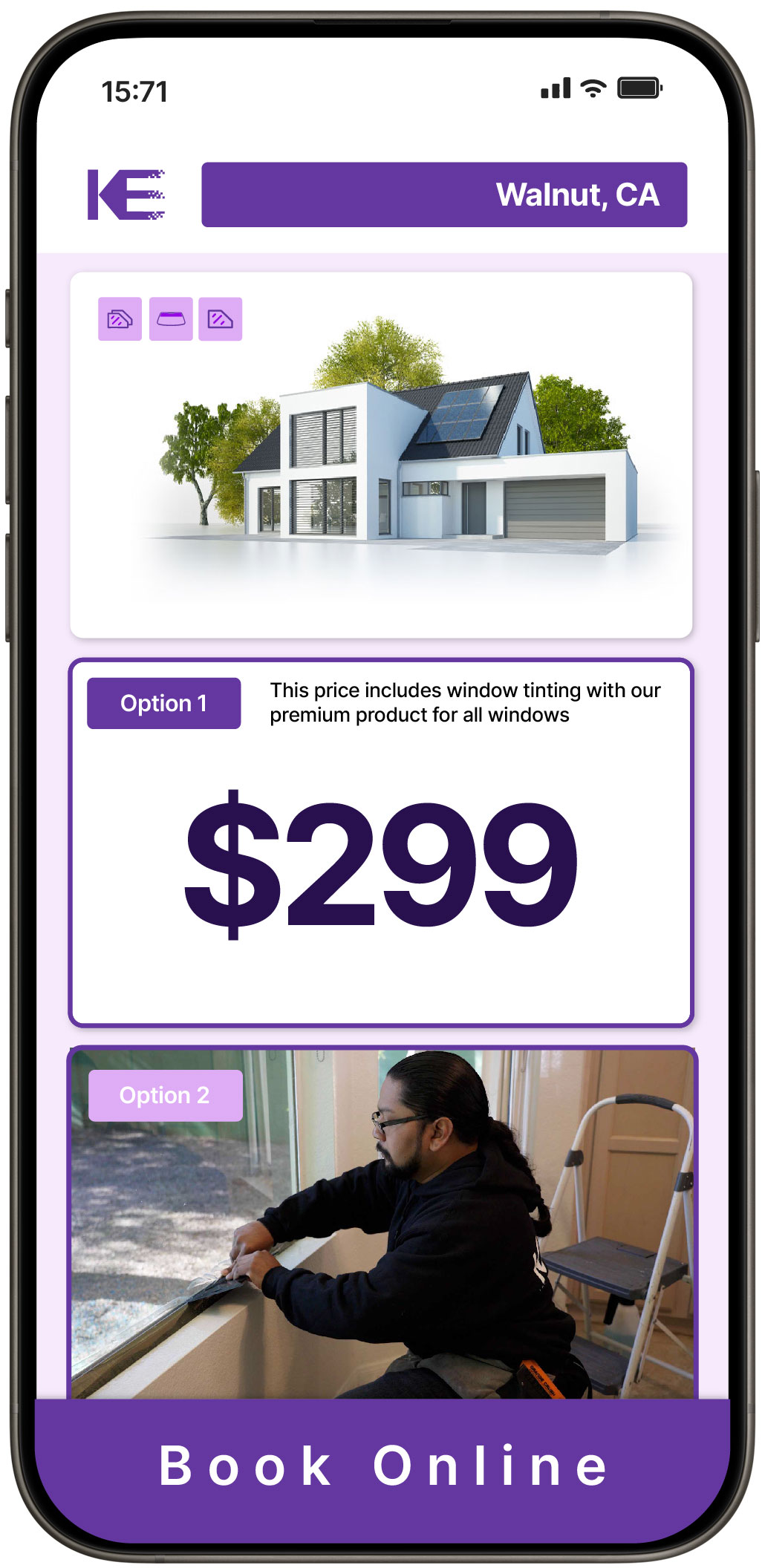 View Reasonable Home Window Tinting Rates in Walnut, California