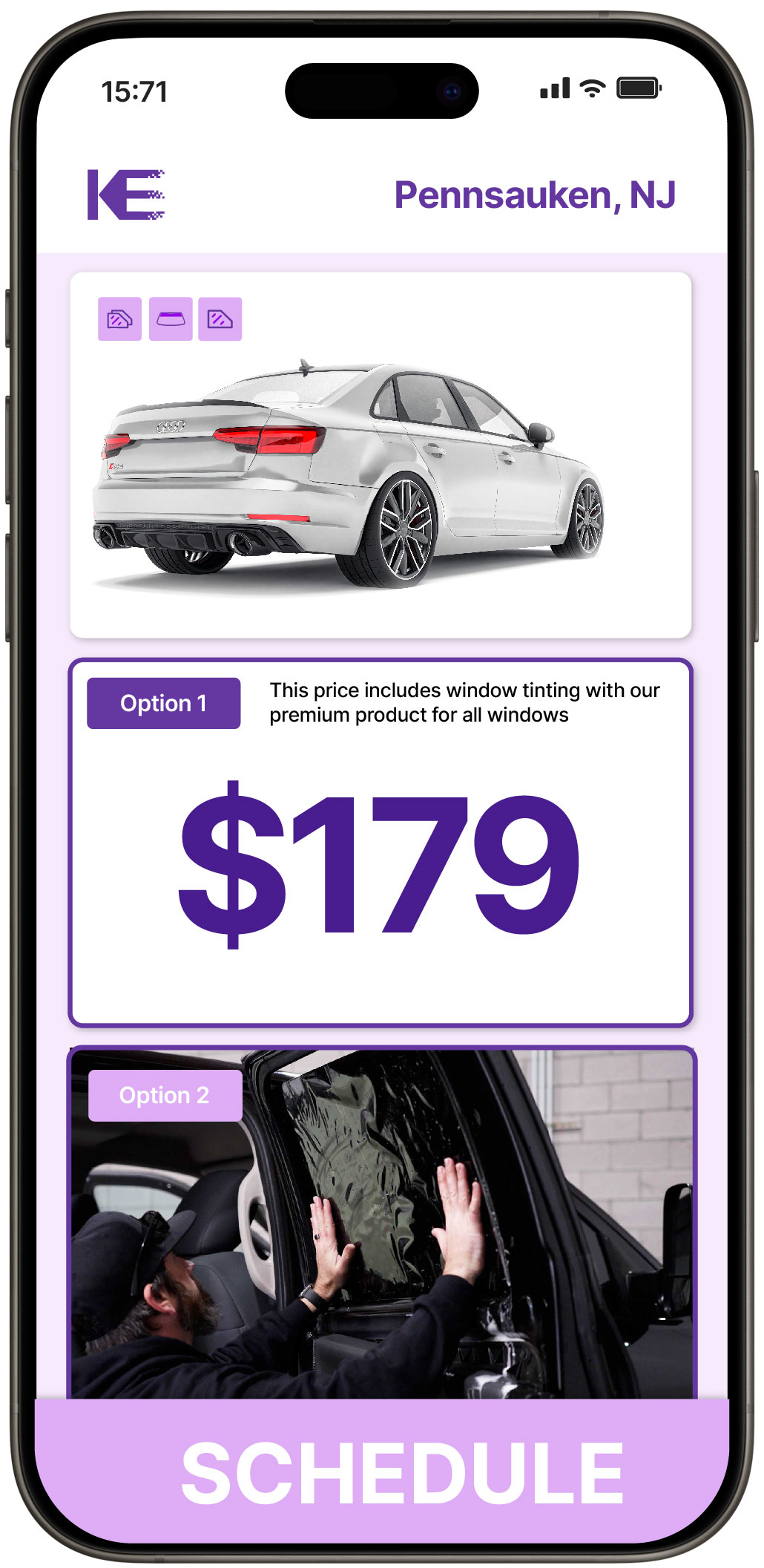View Reasonable Car Window Tinting Costs in Pennsauken, New Jersey